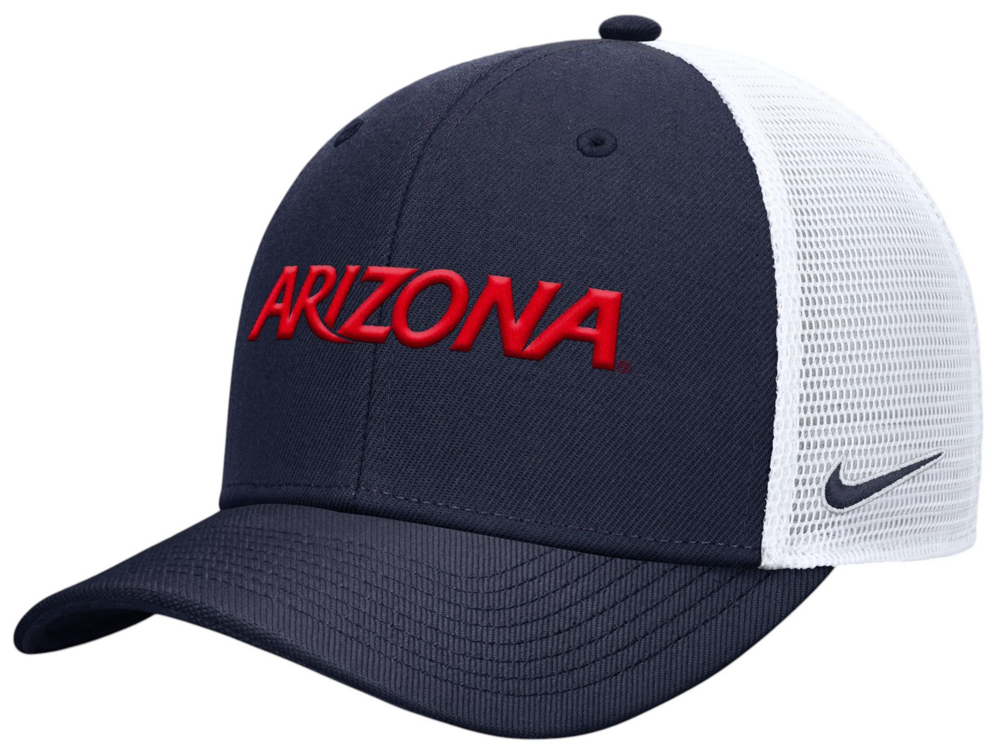 Nike Adult Arizona Wildcats College Navy Rise Gameday Trucker Adjustable Hat product image