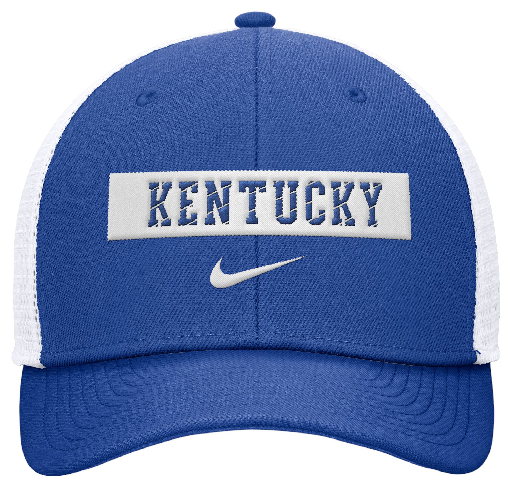 Nike Men's Kentucky Wildcats White Wordmark Trucker Adjustable Hat product image