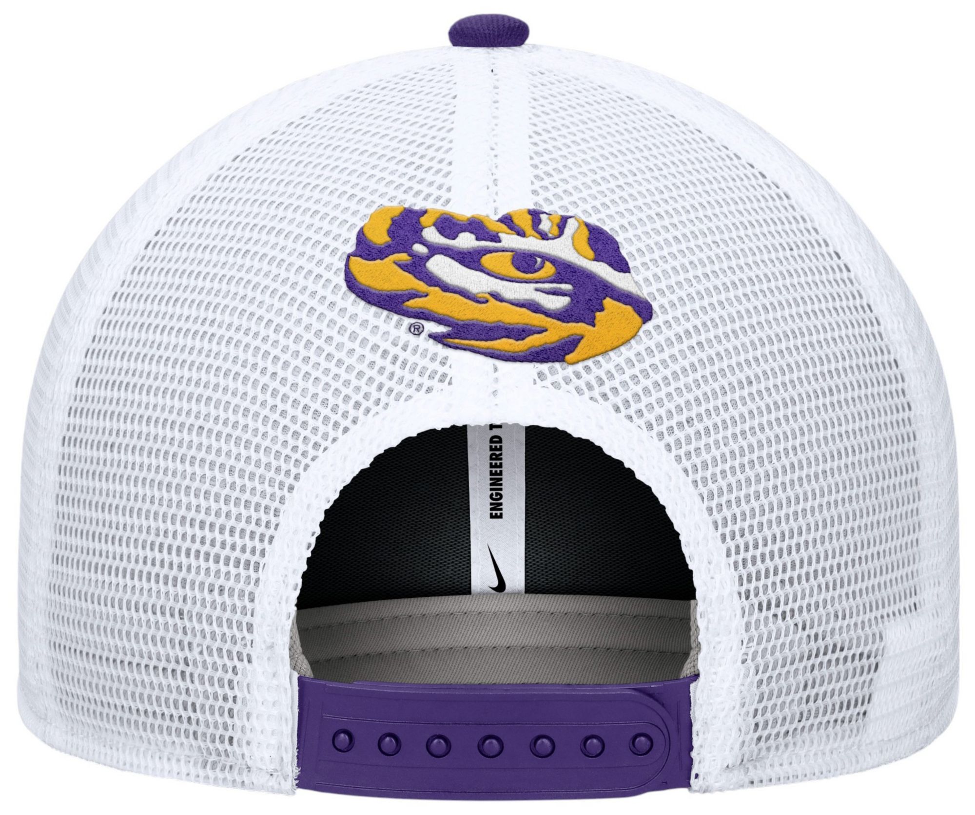 Nike Adult LSU Tigers Court Purple Rise Gameday Trucker Adjustable Hat product image