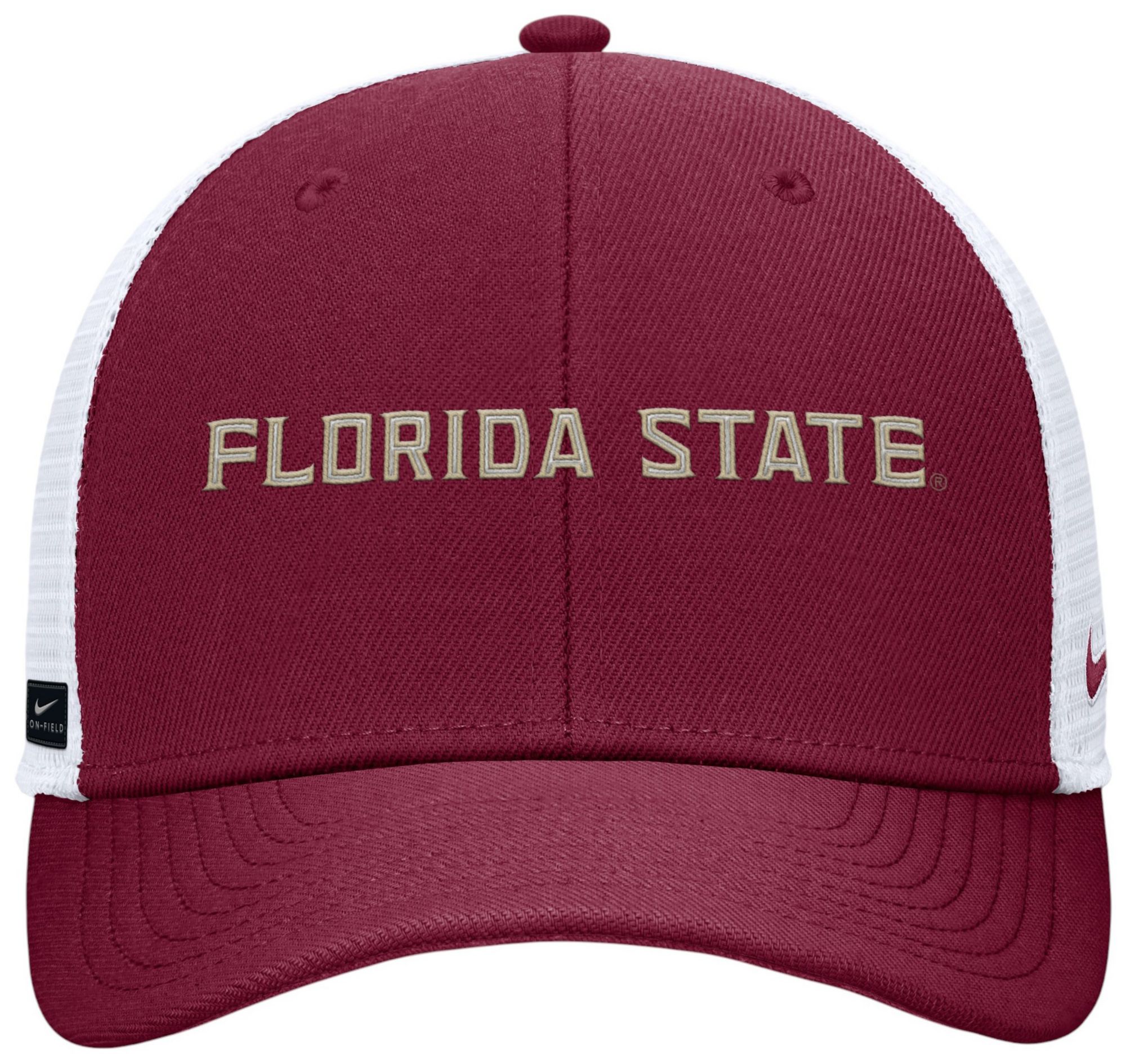 Nike Adult Florida State Seminoles Team Maroon Rise Gameday Trucker Adjustable Hat product image