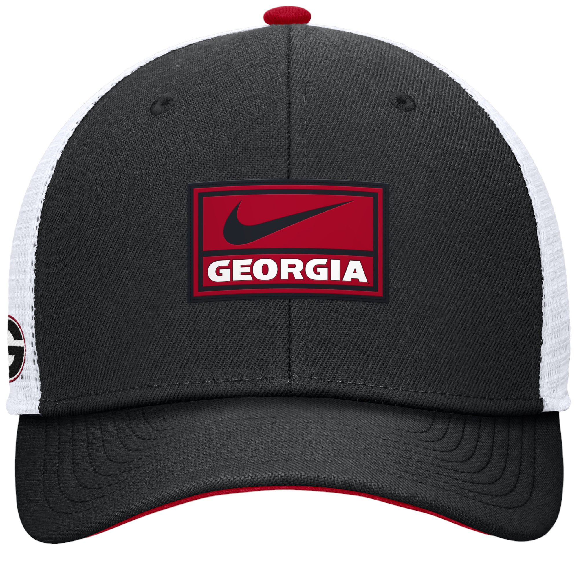 Nike Men's Georgia Bulldogs Black Rise Adjustable Trucker Hat product image