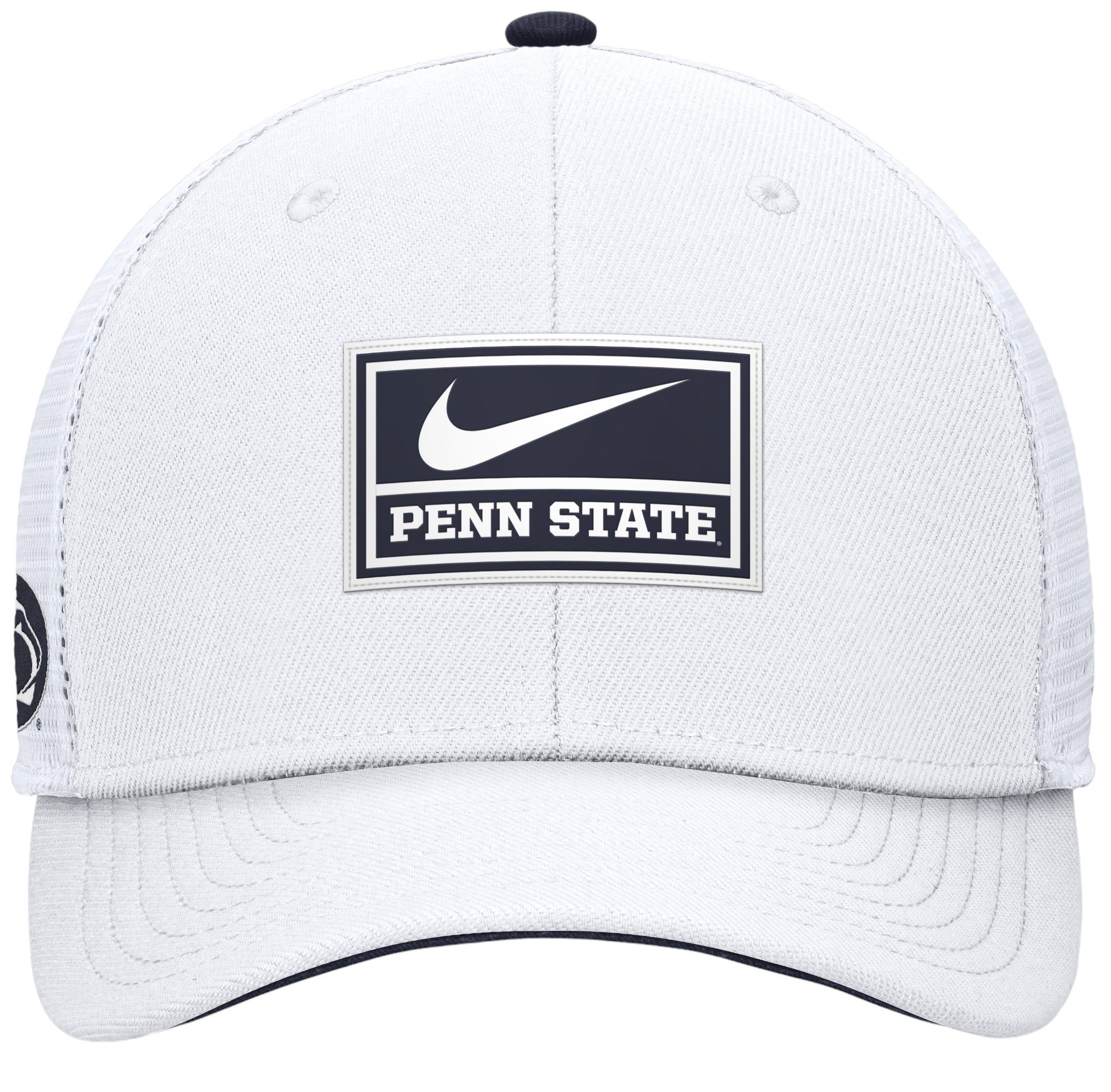 Nike Men's Penn State Nittany Lions White Rise Adjustable Trucker Hat product image