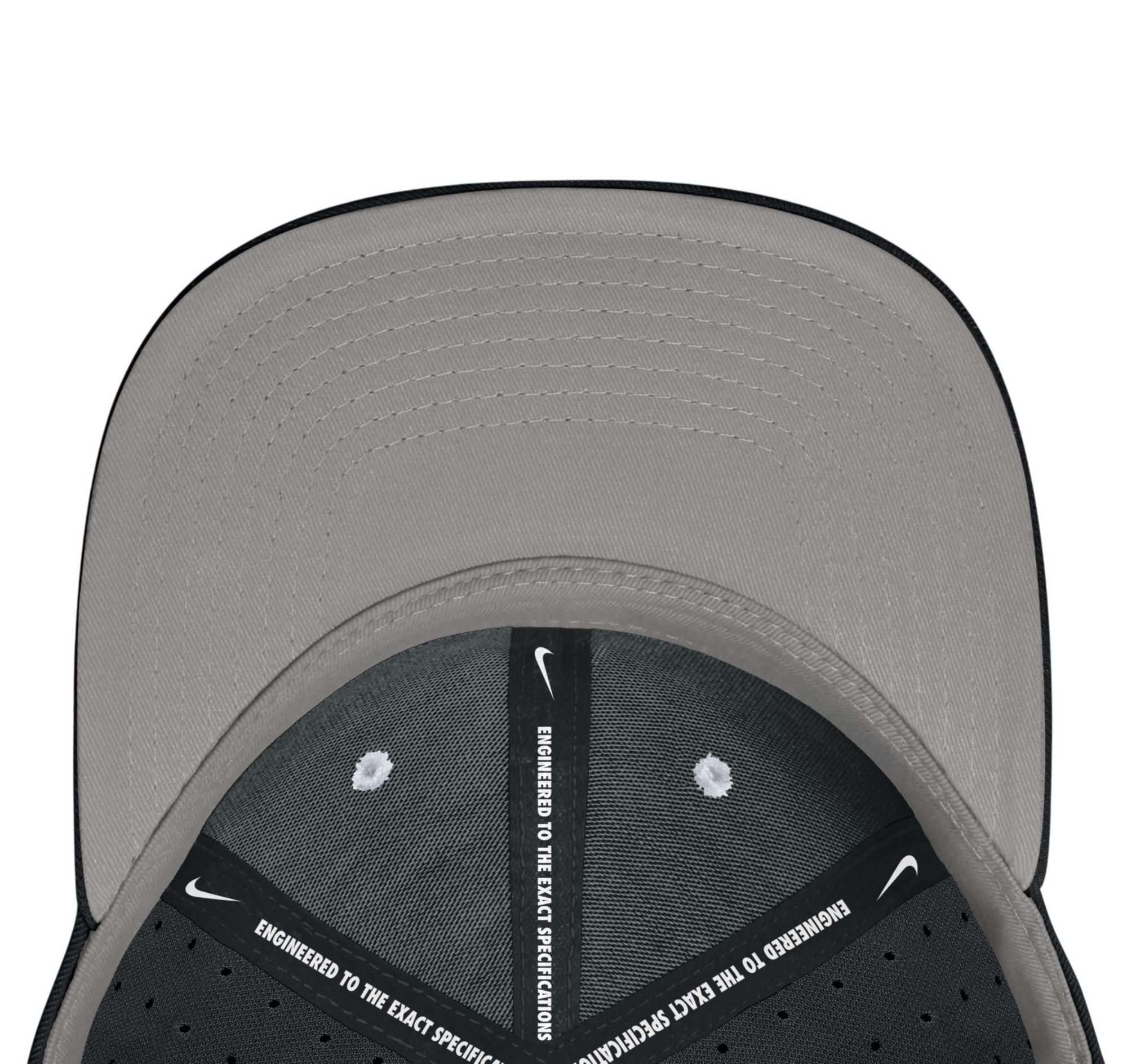 Nike Adult Stanford Cardinal Black Aero True Fitted Hat product image