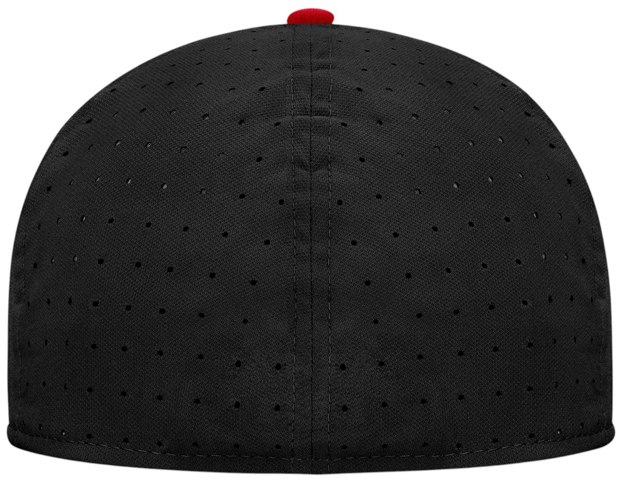 Nike Adult Georgia Bulldogs BLACK/RED Aero Fitted Hat product image