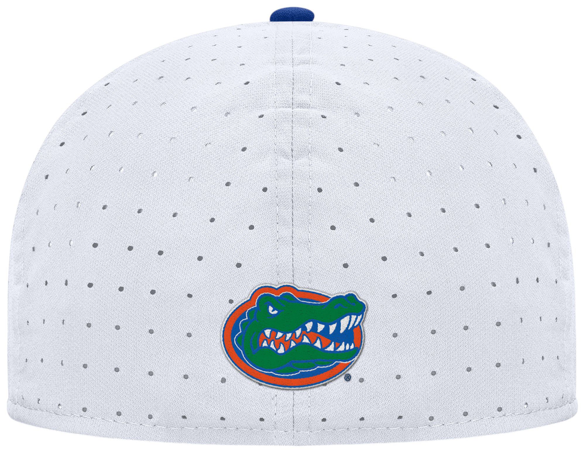 Nike Adult Florida Gators White/Royal Aero Fitted Hat product image