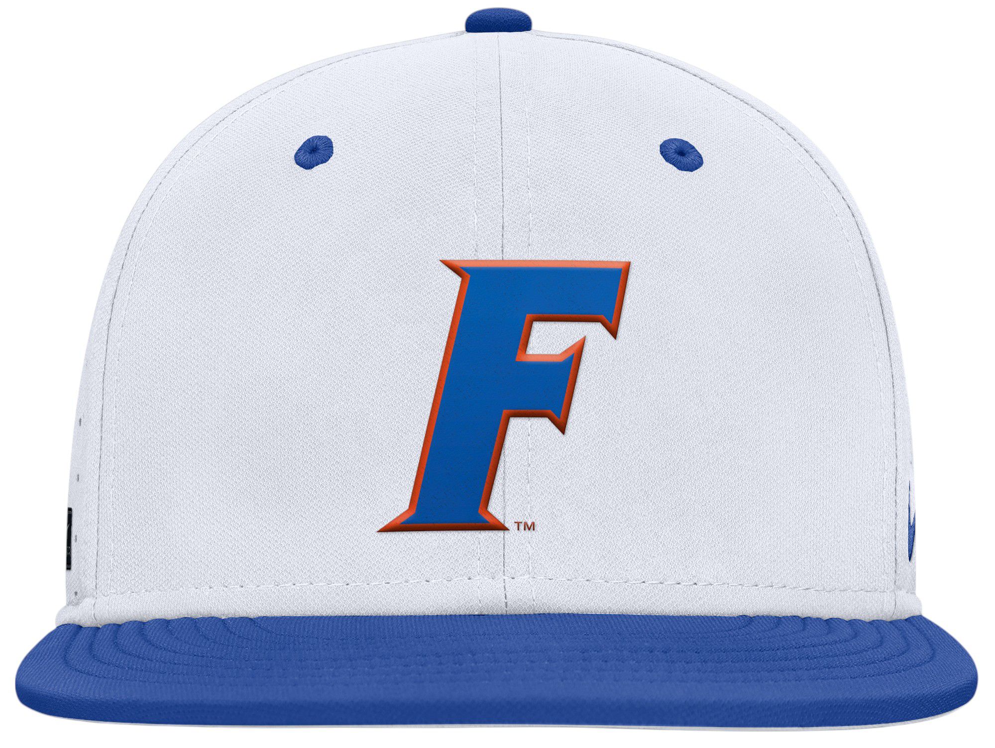 Nike Adult Florida Gators White/Royal Aero Fitted Hat product image