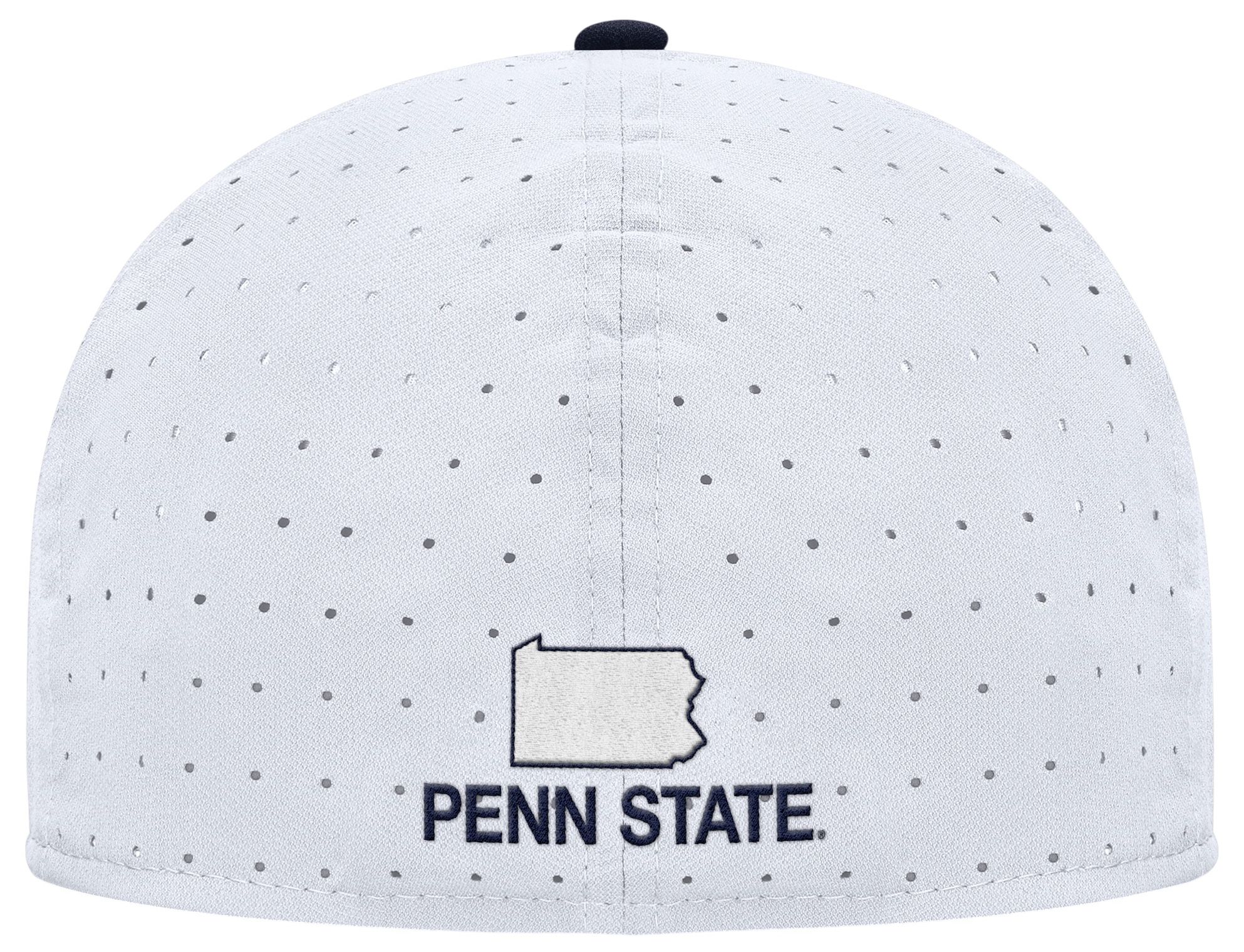 Nike Adult Penn State Nittany Lions White and College Navy Aero True Fitted Hat product image