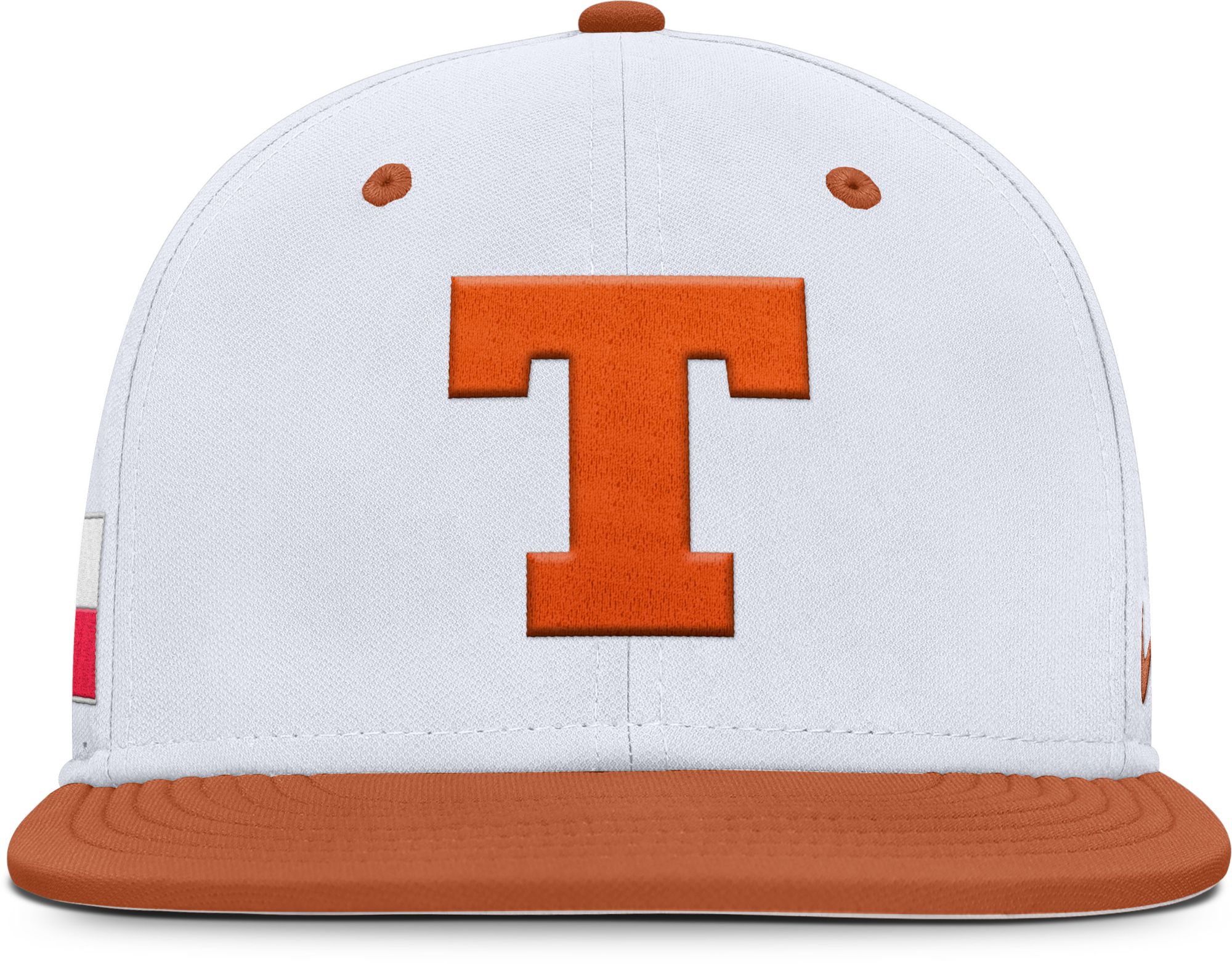 Nike Adult Texas Longhorns WHITE/ORANGE Aero Fitted Hat product image