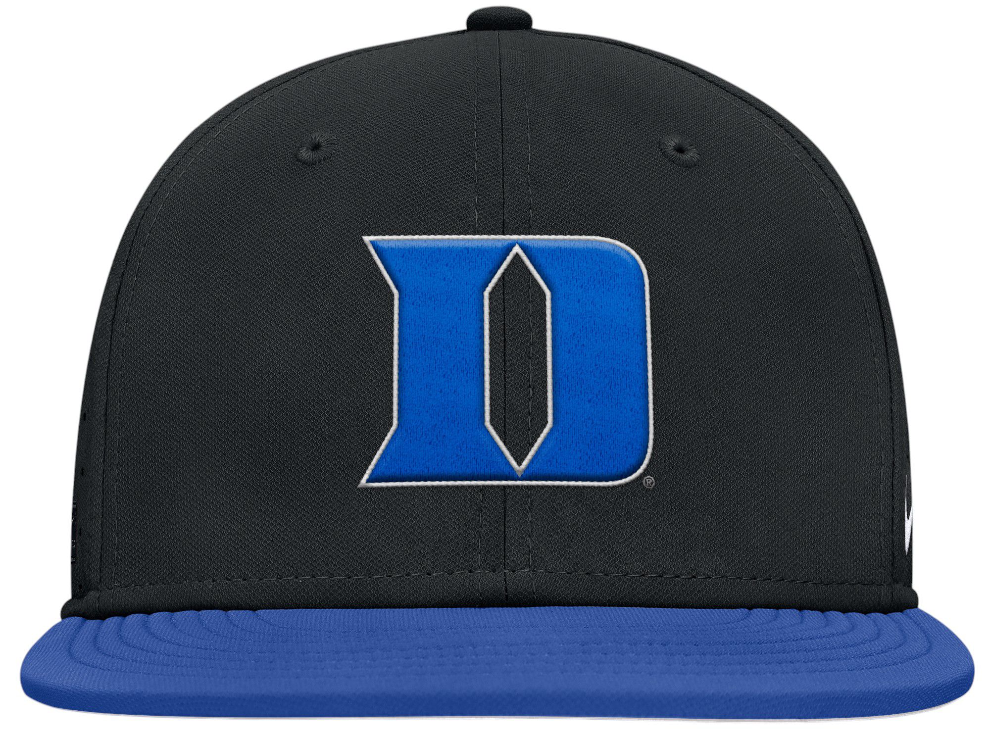 Nike Adult Duke Blue Devils Black/Royal Aero Fitted Hat product image