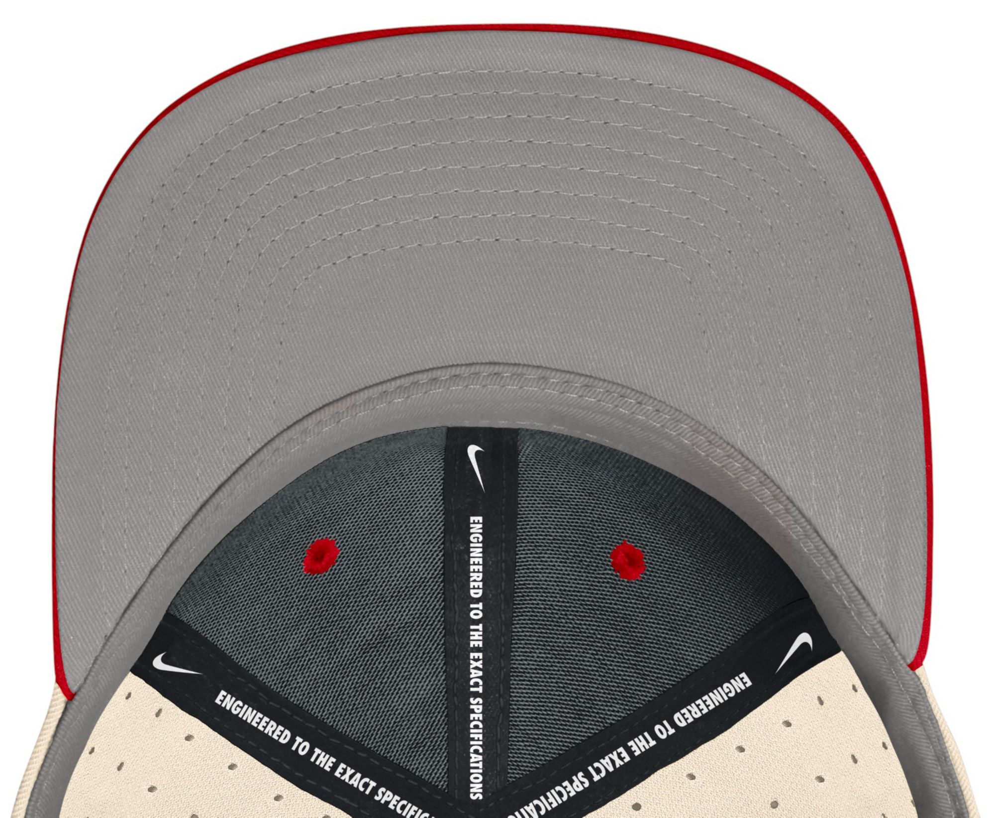 Nike Adult Georgia Bulldogs Natural Aero True Fitted Hat product image