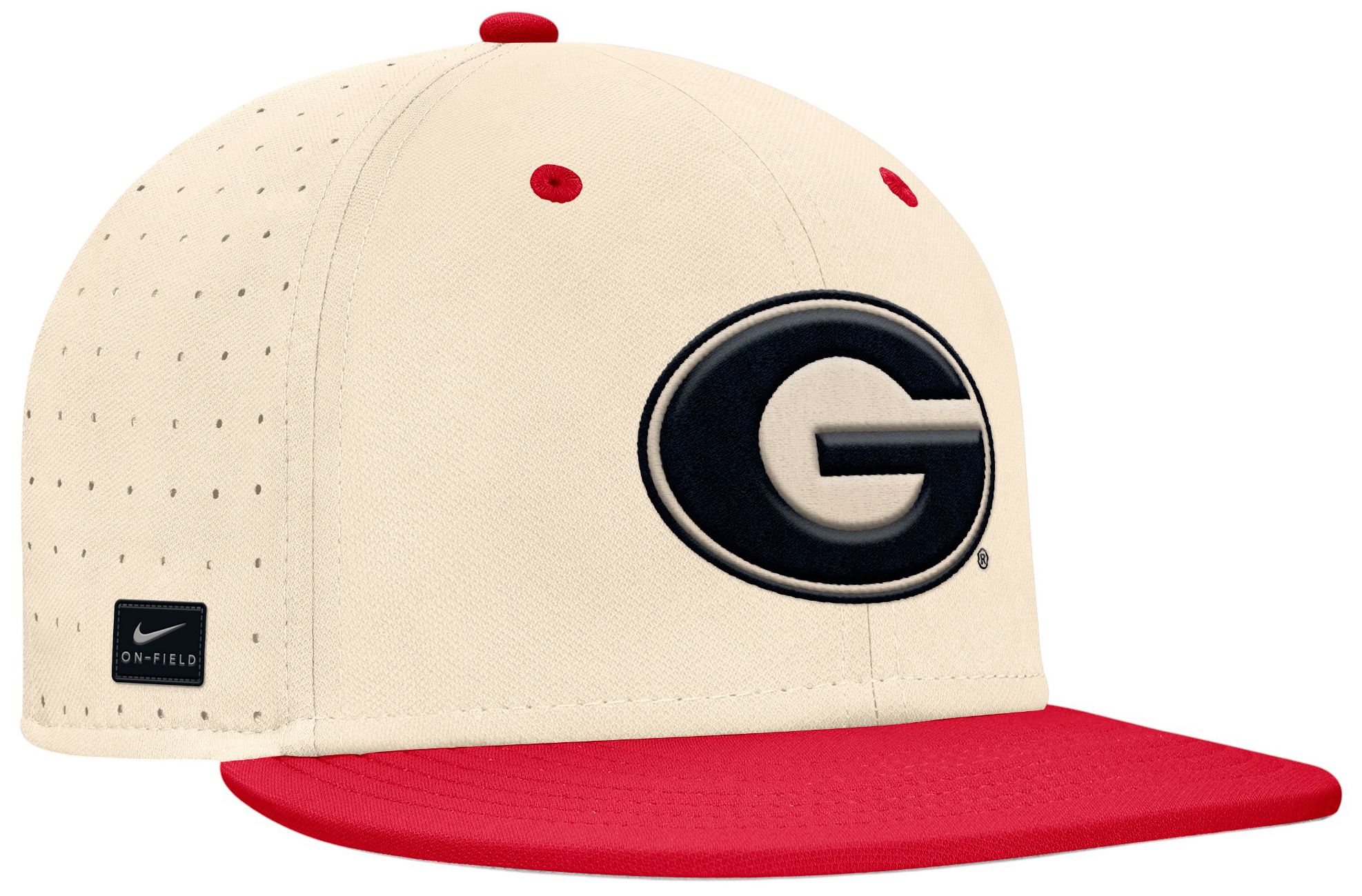Nike Adult Georgia Bulldogs Natural Aero True Fitted Hat product image