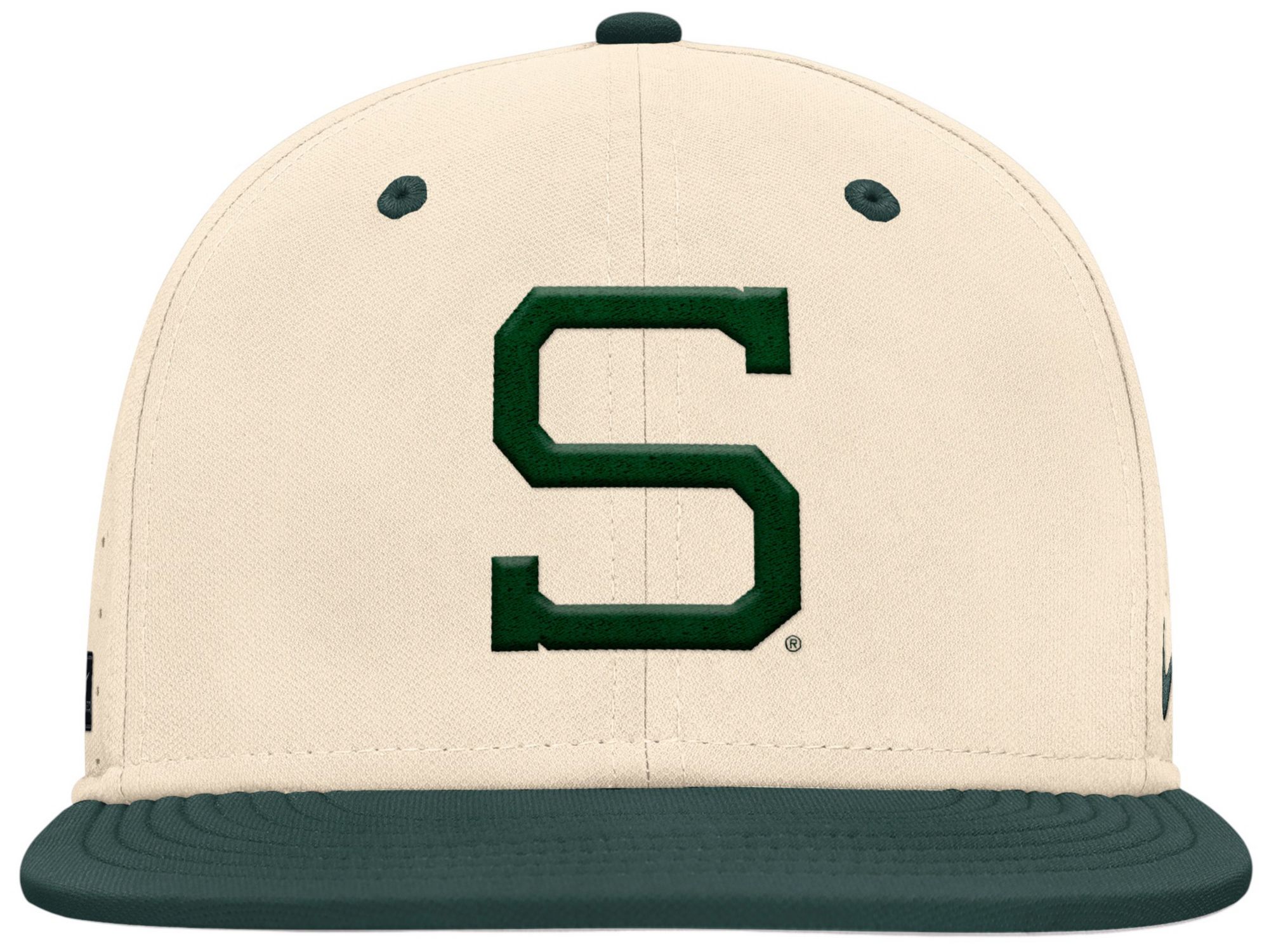 Nike Adult Michigan State Spartans Natural Aero True Fitted Hat product image