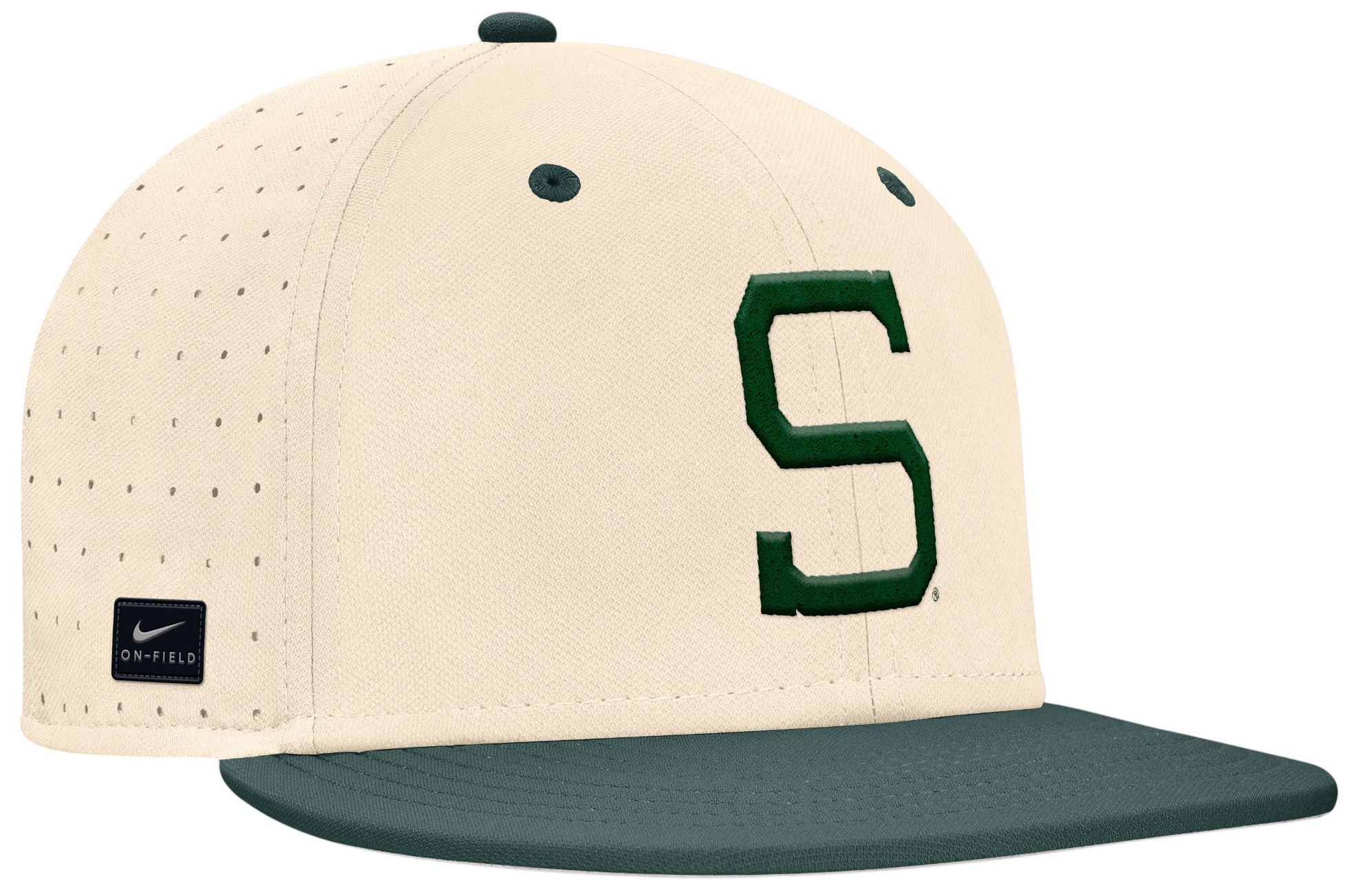 Nike Adult Michigan State Spartans Natural Aero True Fitted Hat product image