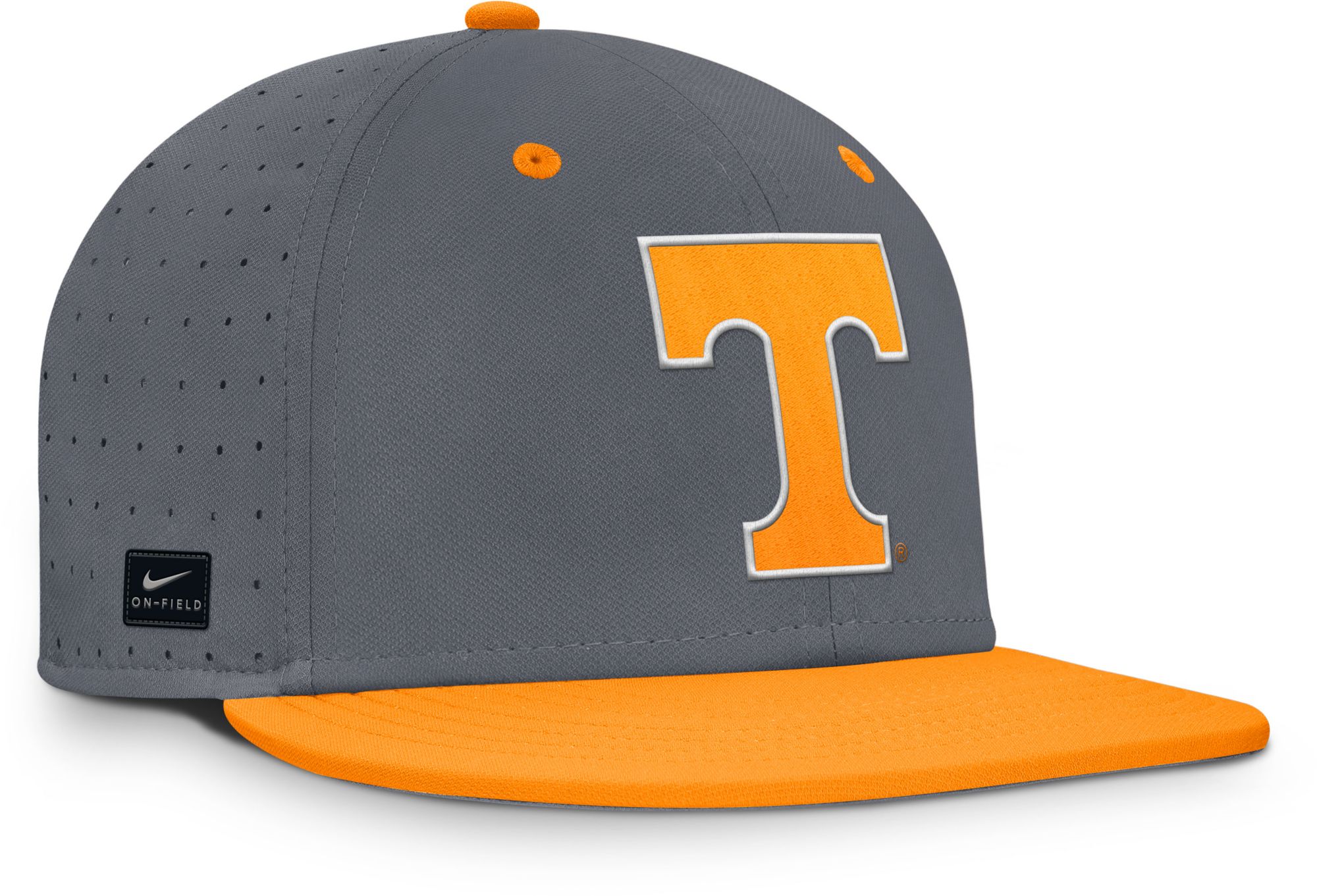 Nike Adult Tennessee Volunteers Grey/Orange Aero Fitted Hat product image