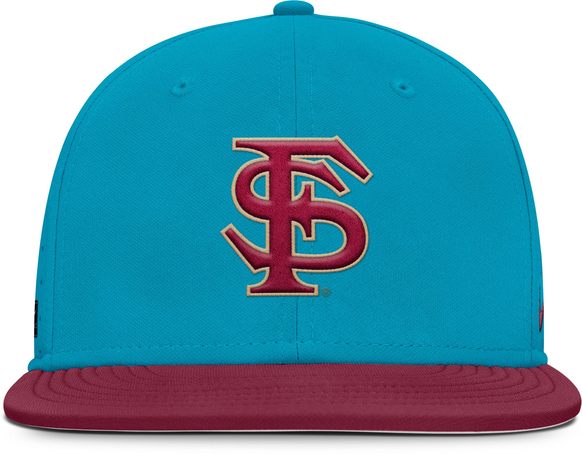 Nike Adult Florida State Seminoles Aero Turquoise Fitted Hat product image