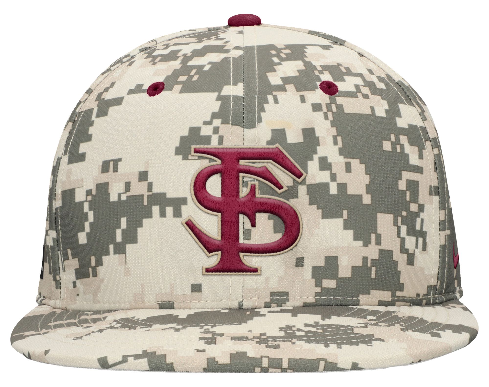 Nike Adult Florida State Seminoles Camo Aero True Fitted Hat product image