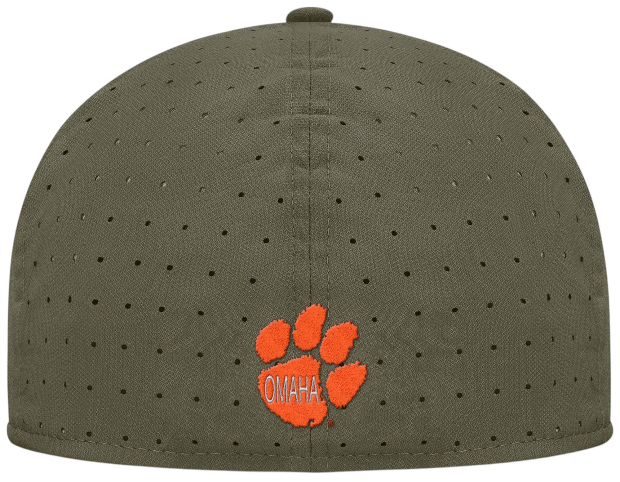 Nike Adult Clemson Tigers Aero Olive Fitted Hat product image
