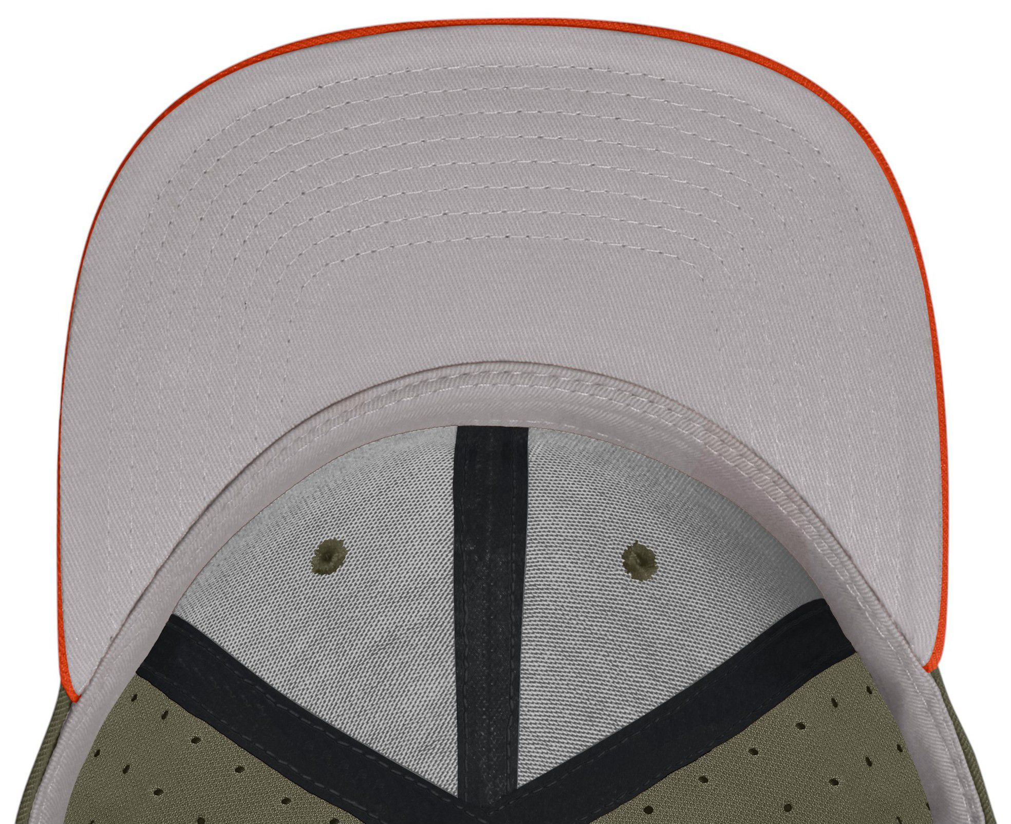 Nike Adult Clemson Tigers Aero Olive Fitted Hat product image