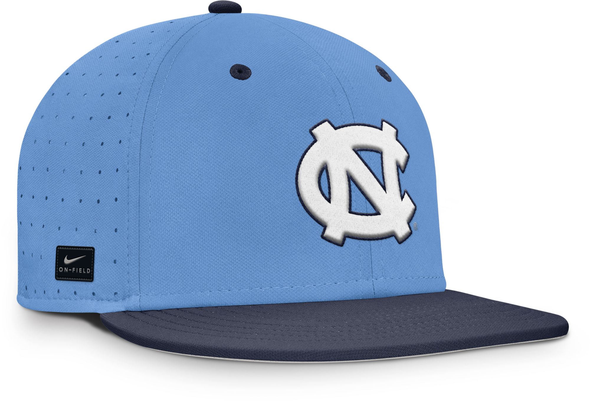 Nike Adult North Carolina Tar Heels Light Blue/Navy Aero Fitted Hat product image