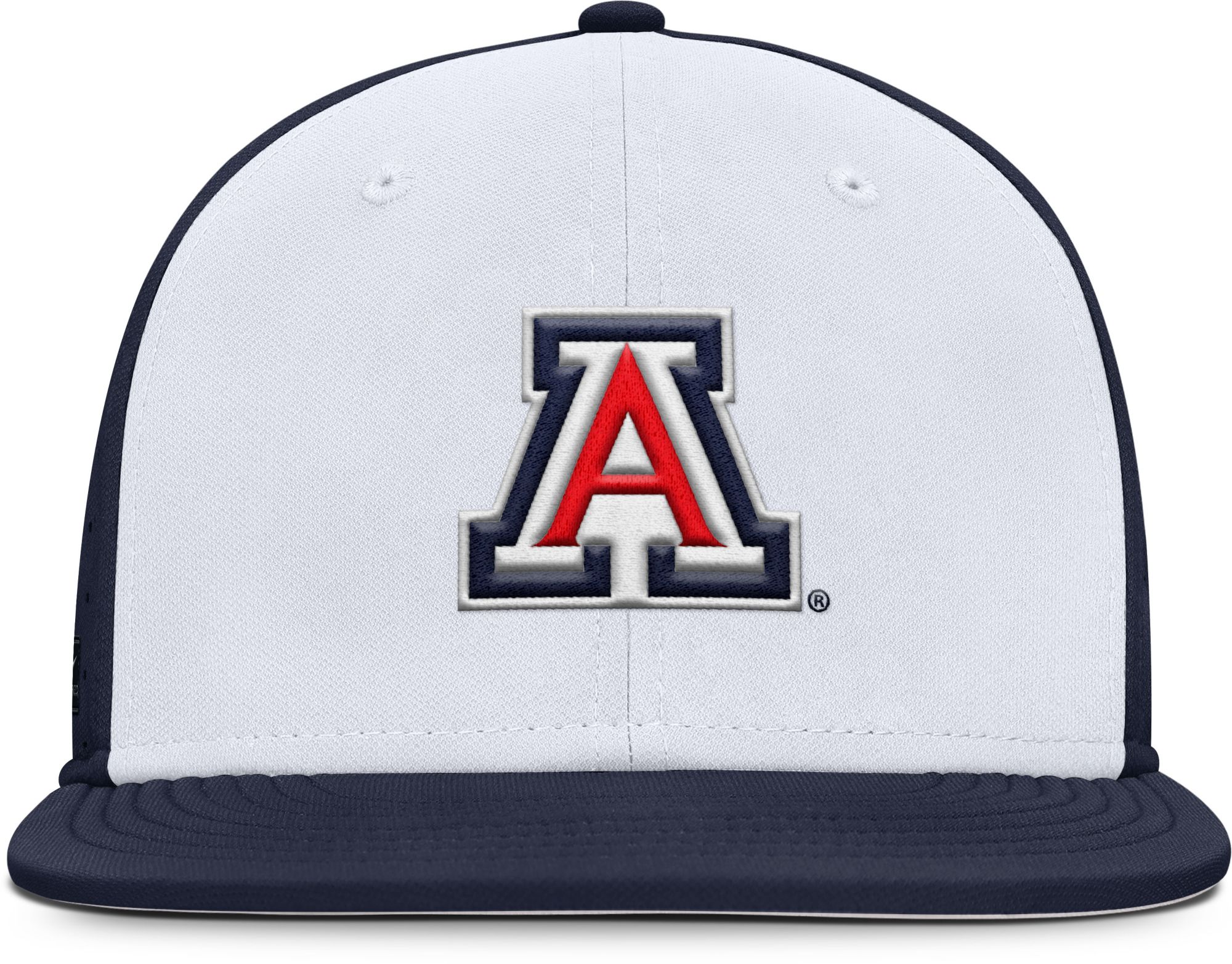 Nike Adult Arizona Wildcats WHITE/NAVY Aero Fitted Hat product image