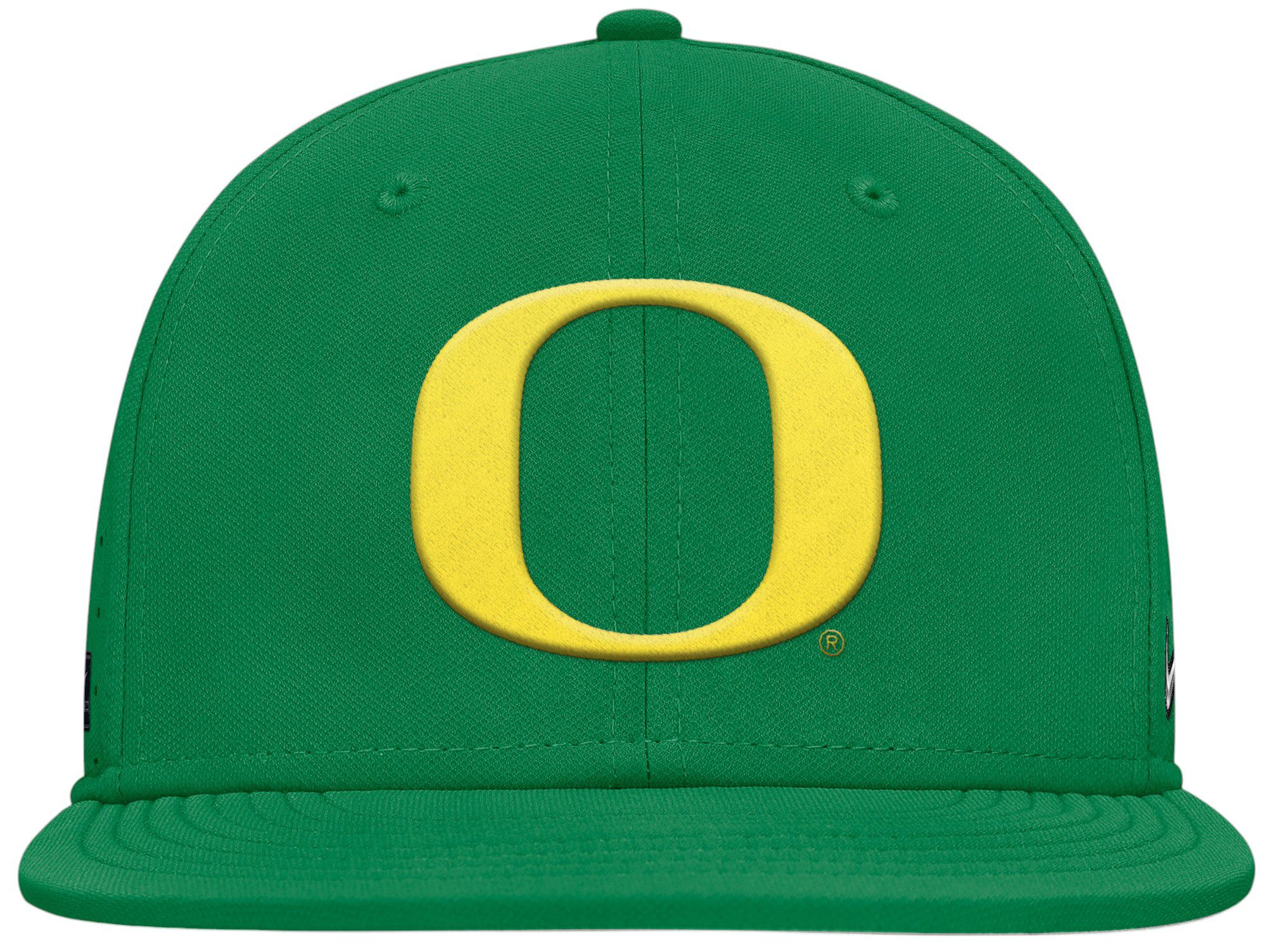 Nike Adult Oregon Ducks Apple Green Aero Fitted Hat product image