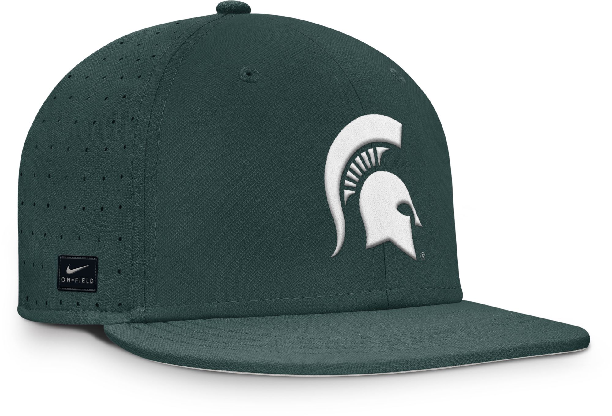 Nike Adult Michigan State Spartans Pro Green Aero Fitted Hat product image