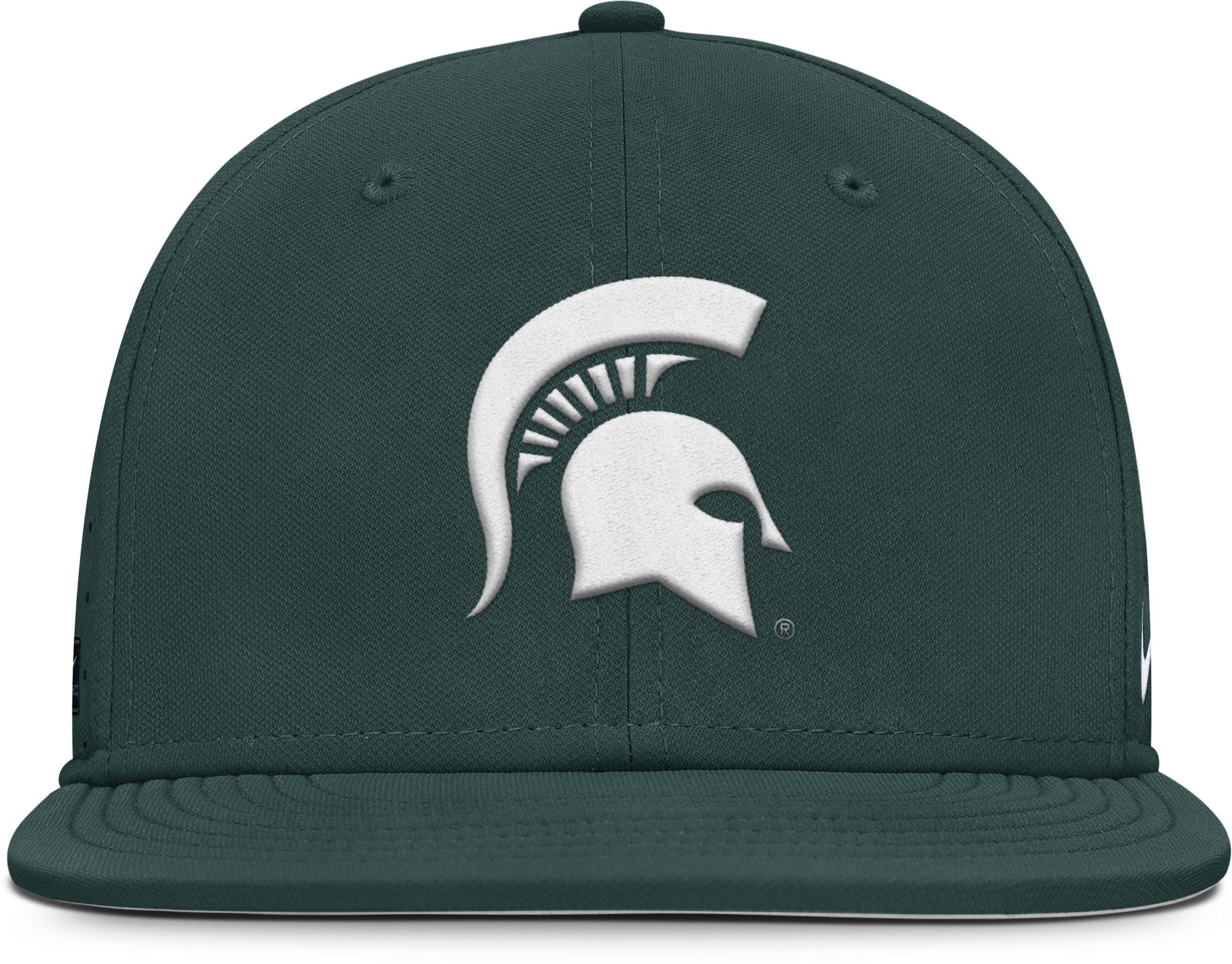 Nike Adult Michigan State Spartans Pro Green Aero Fitted Hat product image