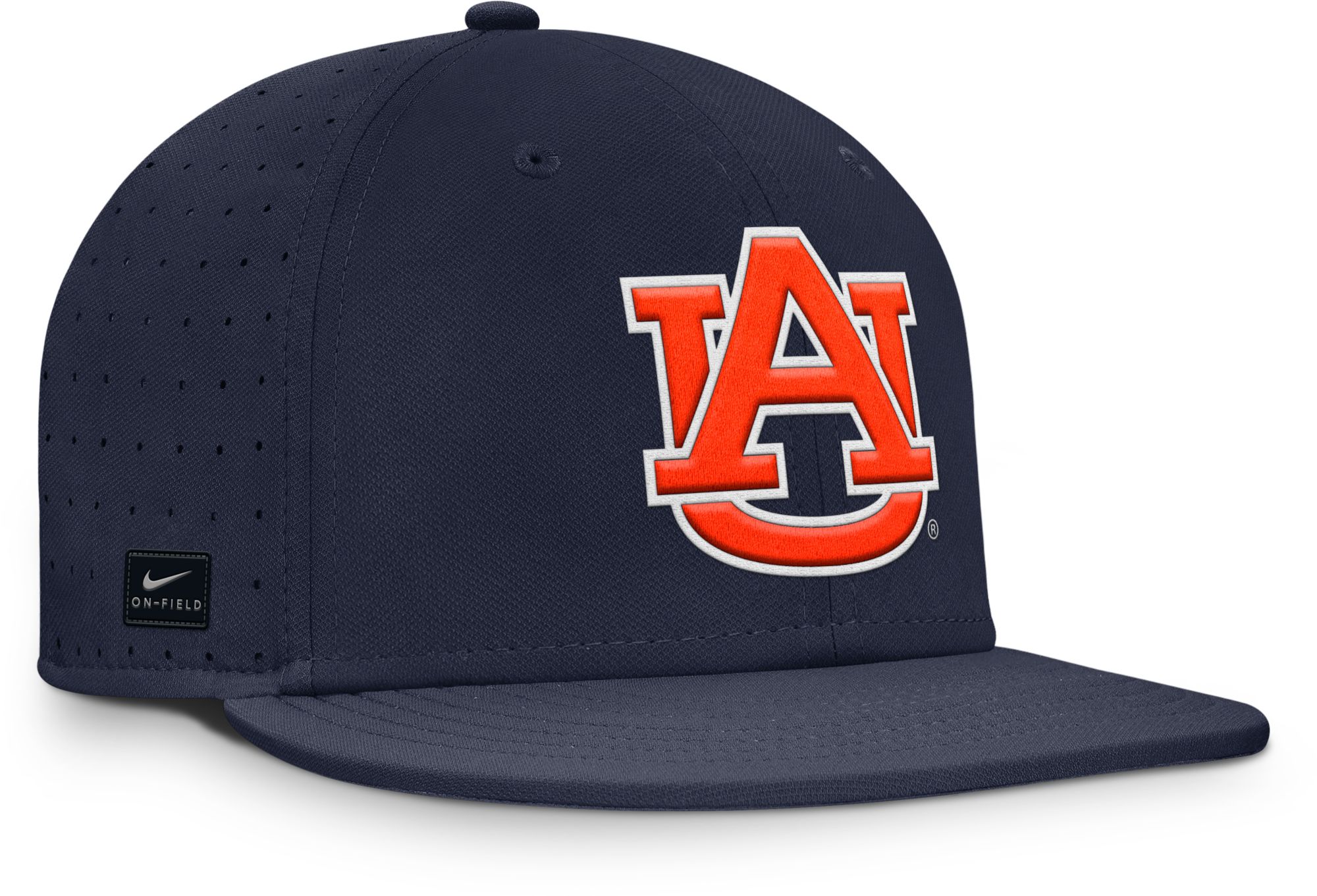 Nike Adult Auburn Tigers College Navy Aero Fitted Hat product image