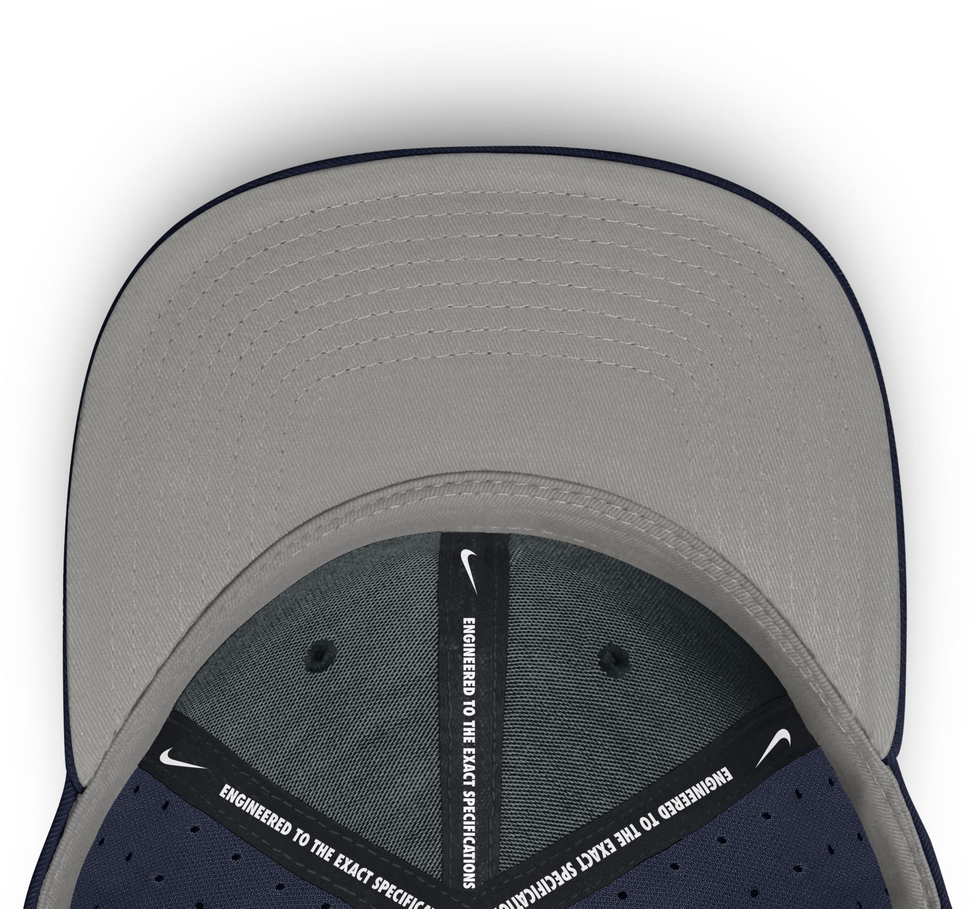 Nike Adult North Carolina Tar Heels Aero College Navy Fitted Hat product image