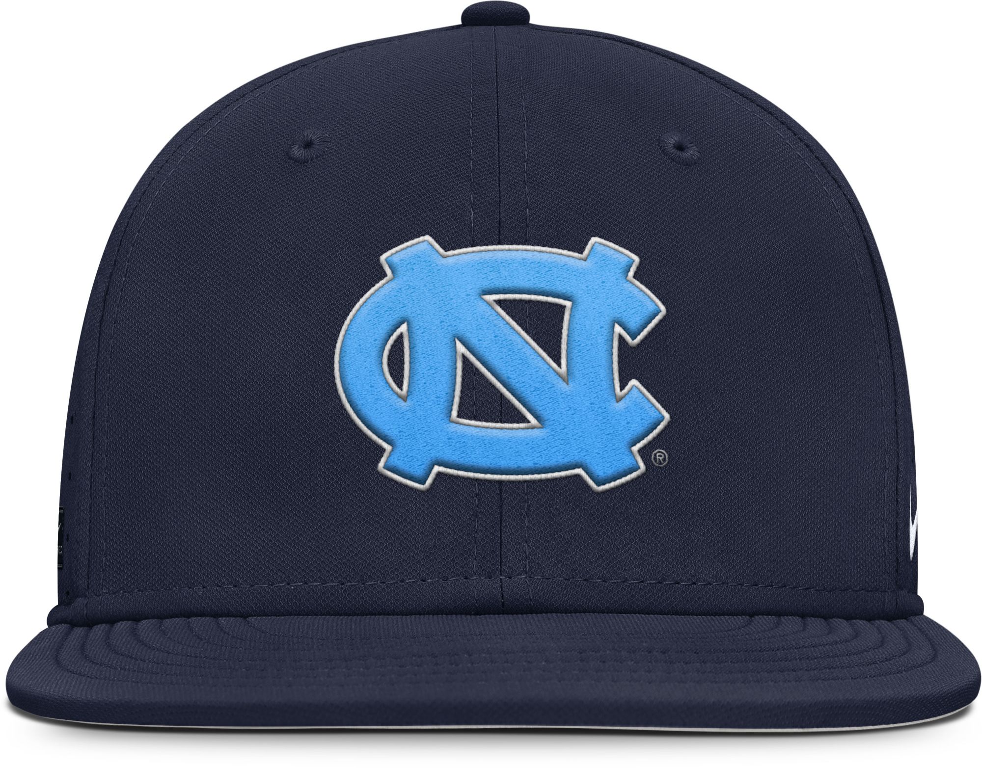 Nike Adult North Carolina Tar Heels Aero College Navy Fitted Hat product image