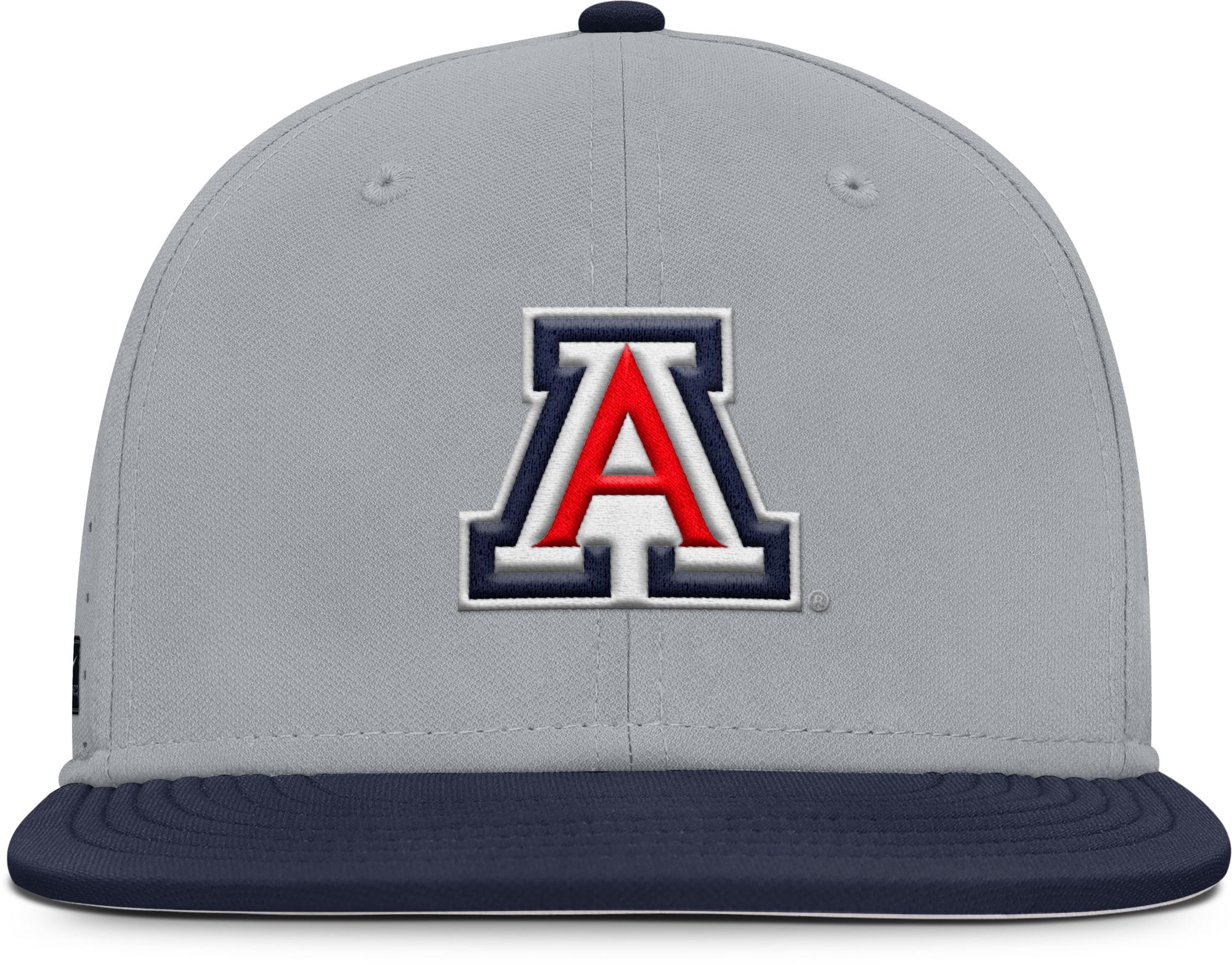 Nike Adult Arizona Wildcats GREY/NAVY Aero Fitted Hat product image