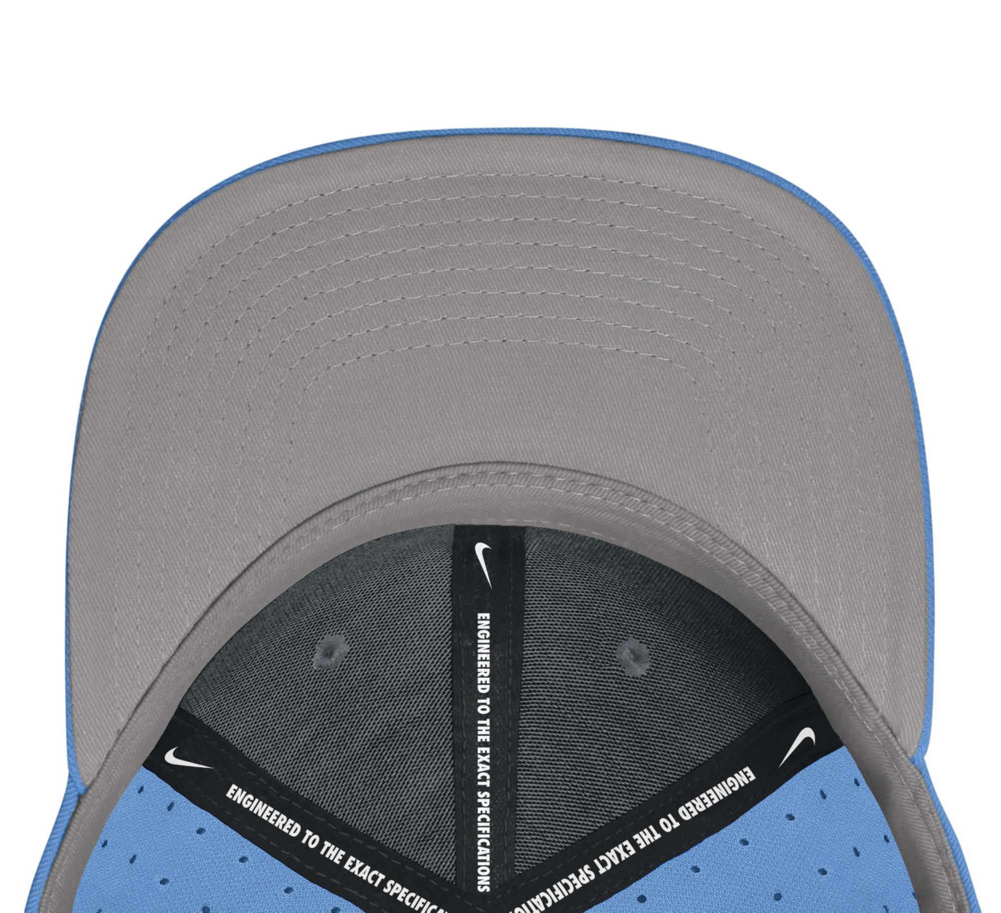 Nike Adult North Carolina Tar Heels Valor Blue Aero True Fitted Hat product image