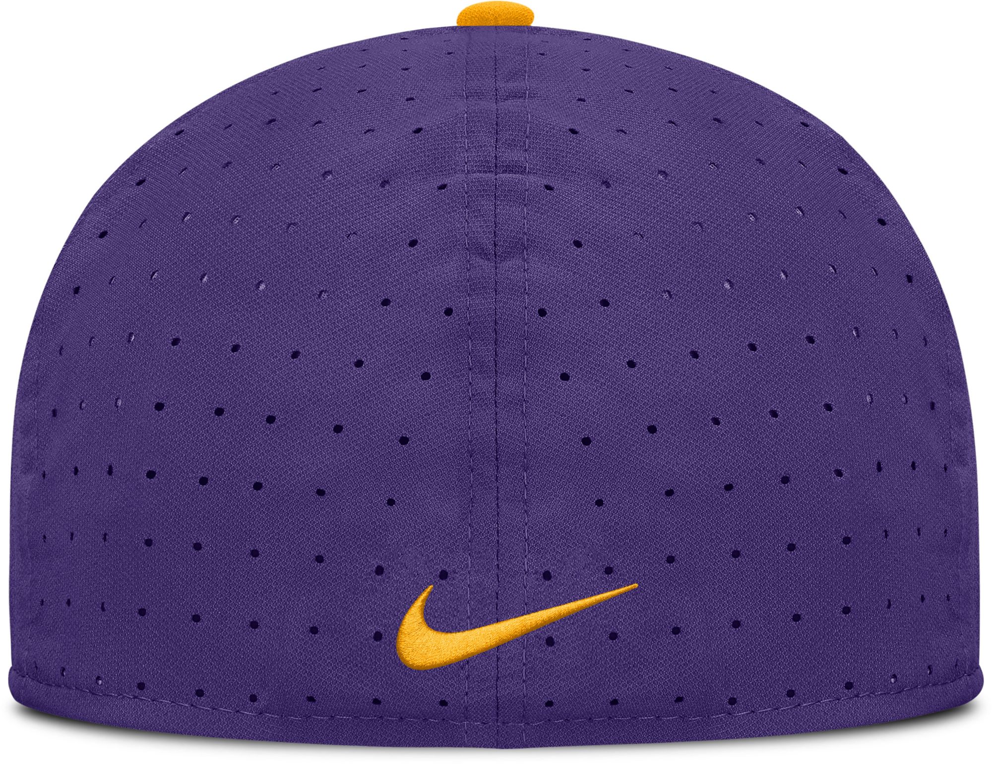 Nike Adult LSU Tigers Court Purple Aero Fitted Hat product image