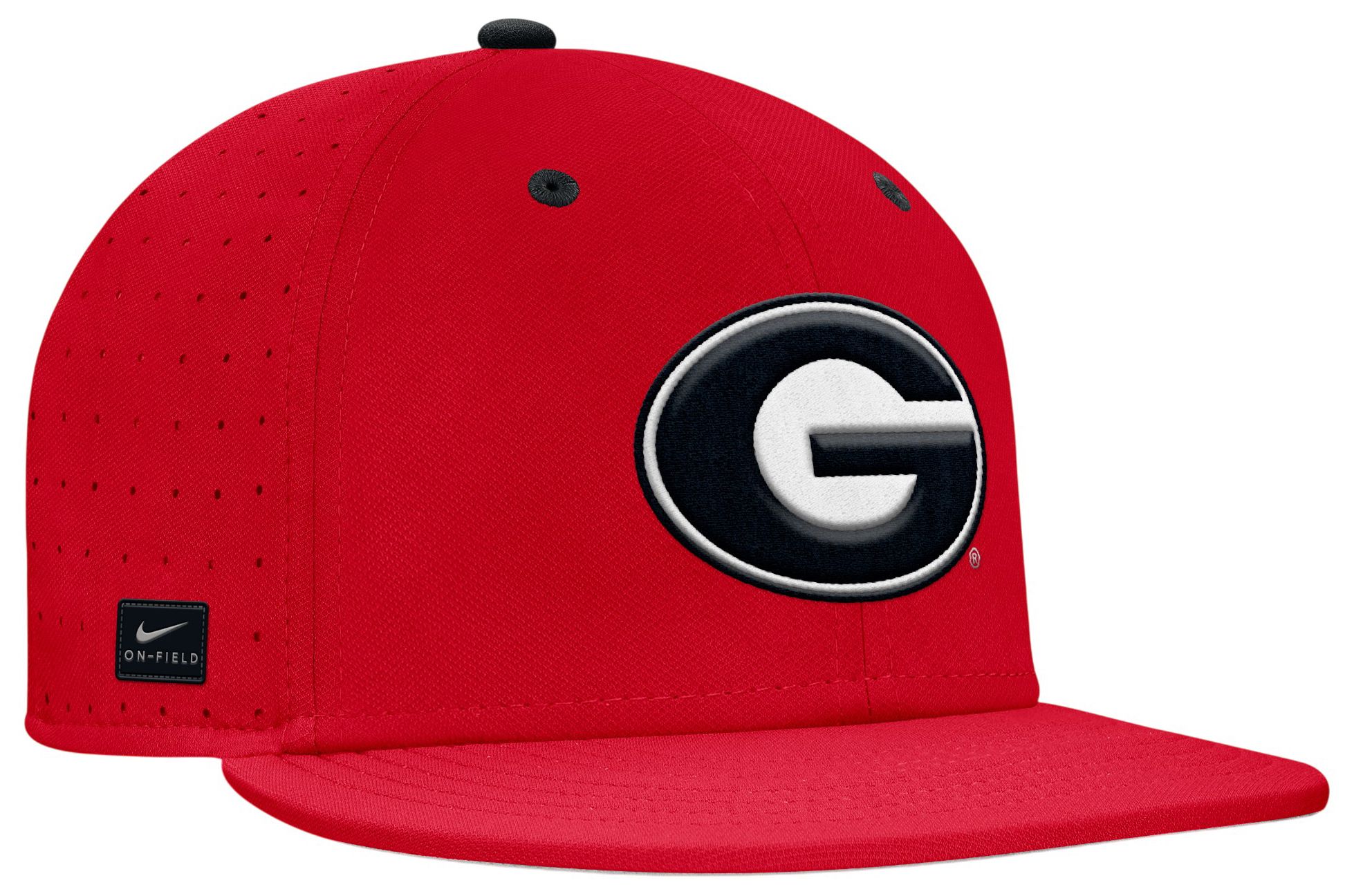 Nike Adult Georgia Bulldogs University Red Aero True Fitted Hat product image