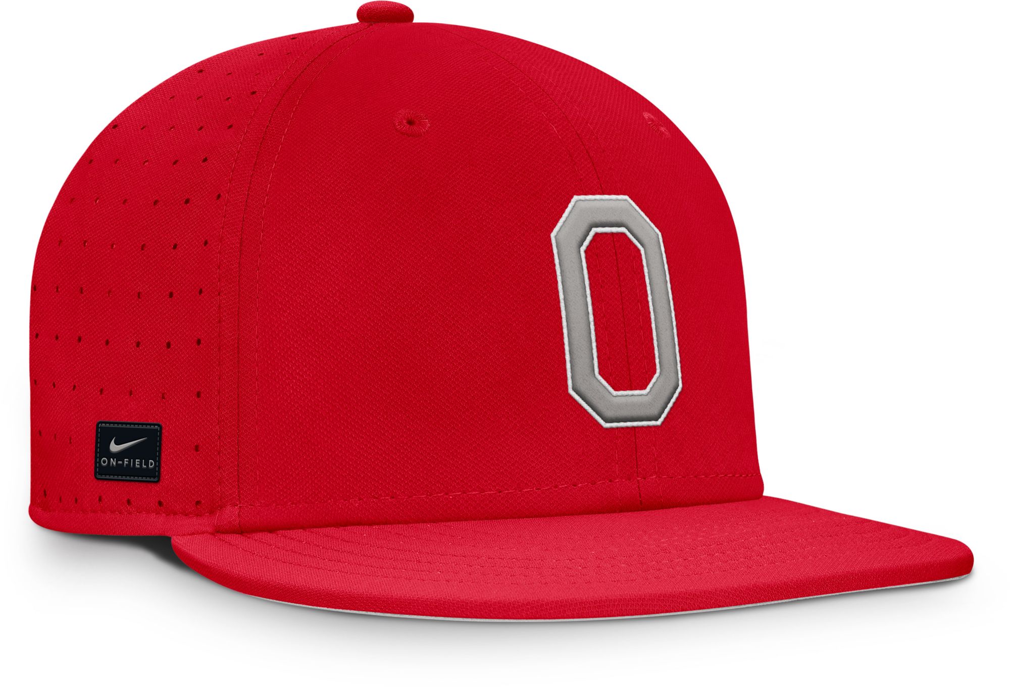 Nike Adult Ohio State Buckeyes University Red Aero Fitted Hat product image