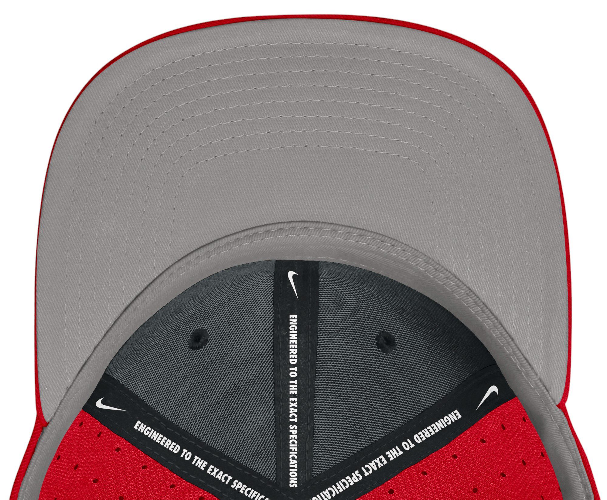 Nike Adult Ohio State Buckeyes University Red Aero Fitted Hat product image