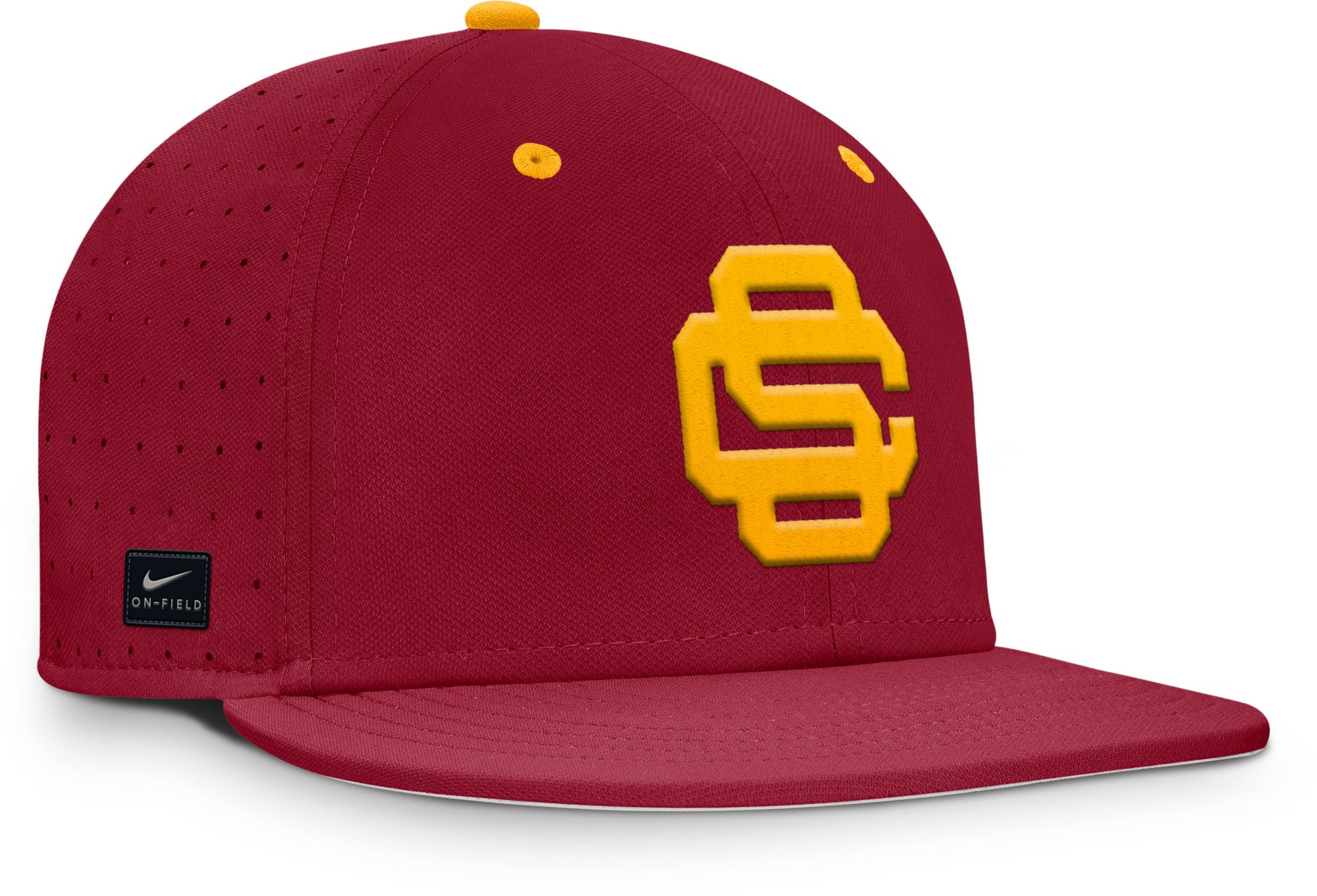 Nike Adult USC Trojans Aero Team Crimson Fitted Hat product image