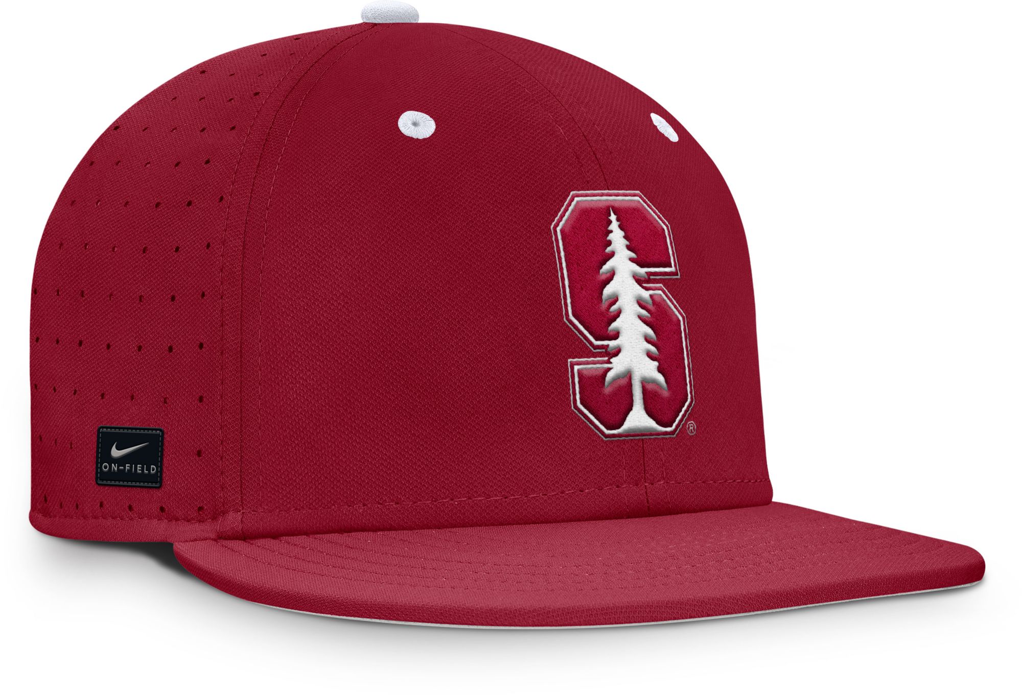 Nike Adult Stanford Cardinal Team Crimson Aero Fitted Hat product image
