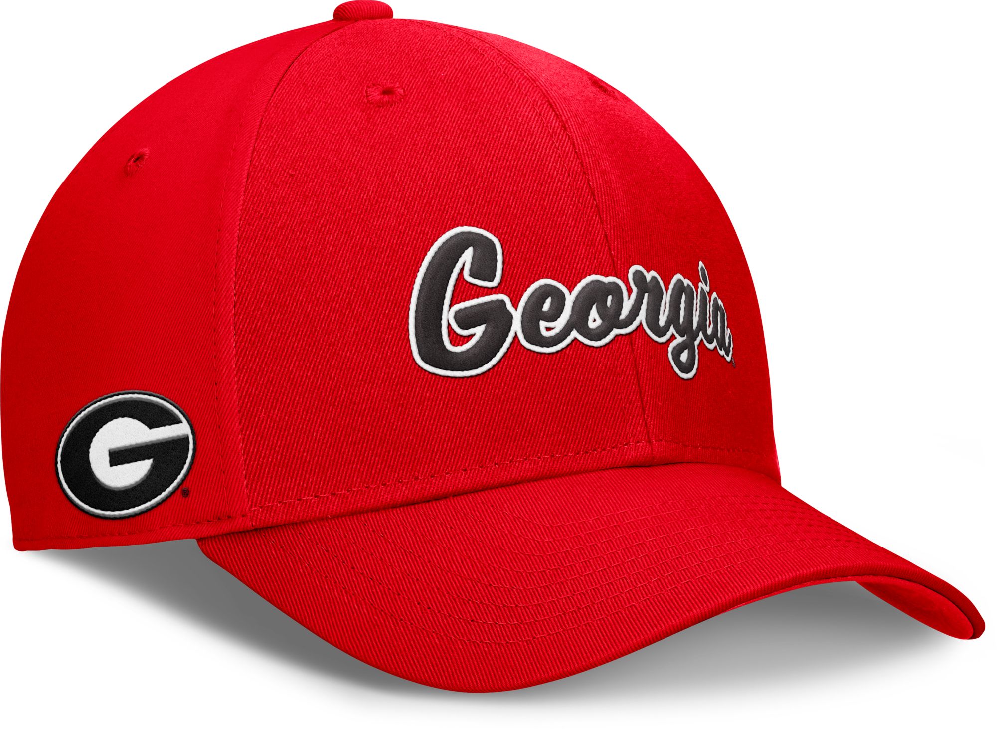 Nike Men's Georgia Bulldogs Red Script Adjustable Hat product image