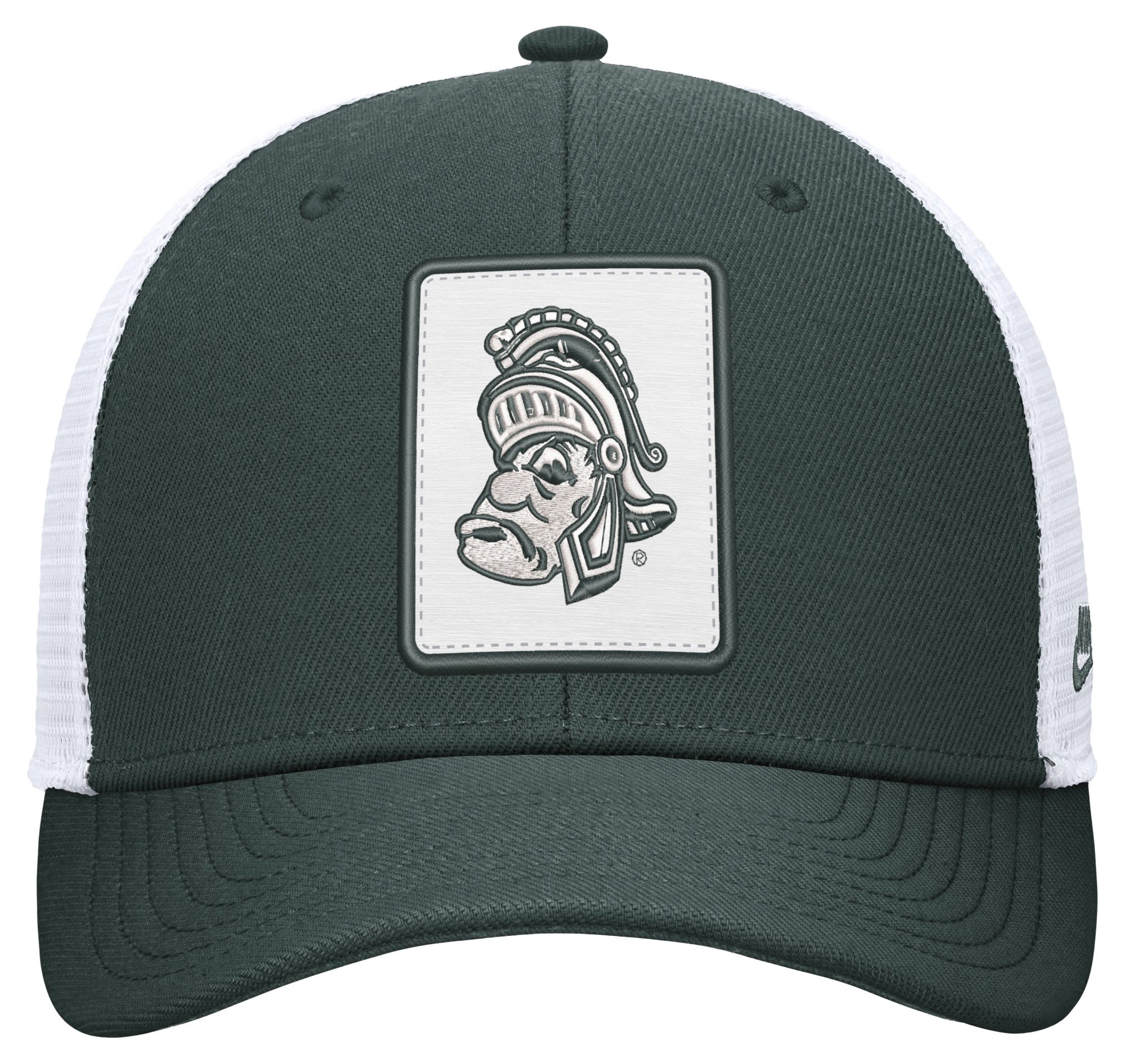 Nike Adult Michigan State Spartans Pro Green Patch Structured Rise Trucker Hat product image