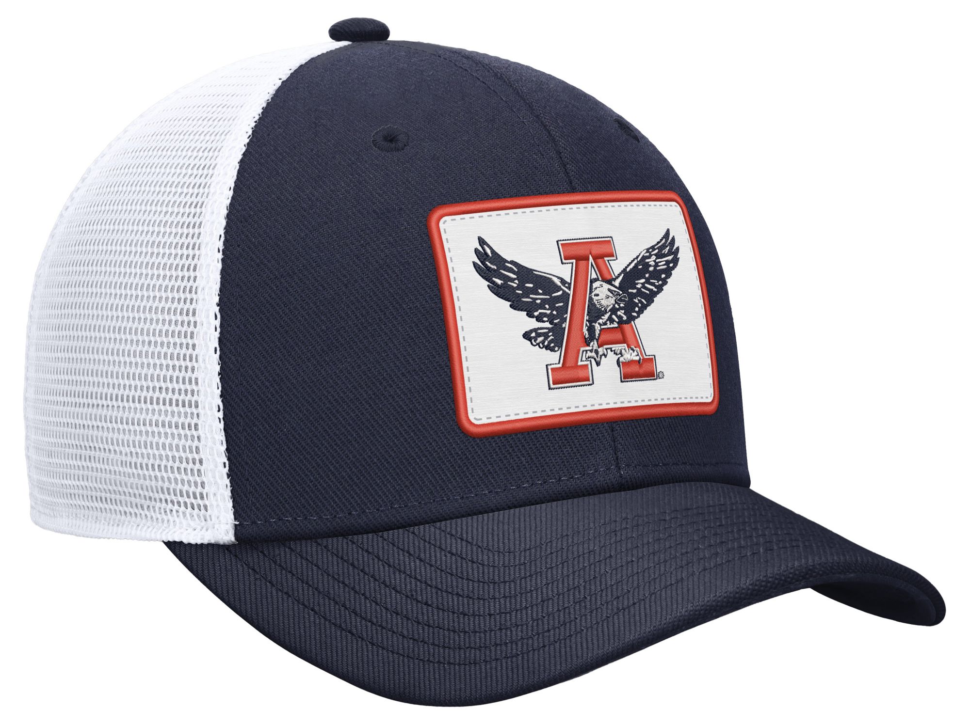 Nike Adult Auburn Tigers College Navy Patch Structured Rise Trucker Hat product image