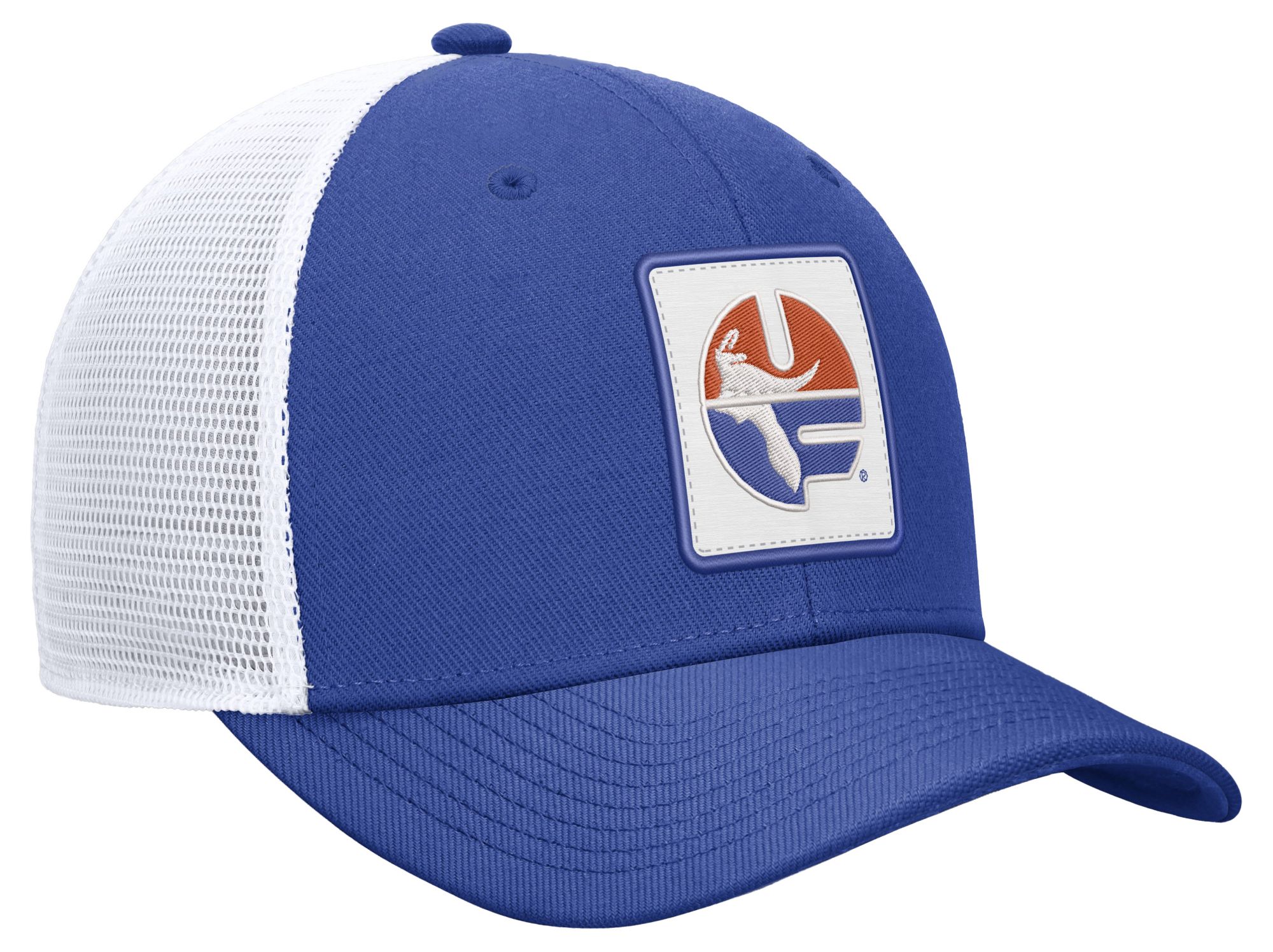 Nike Adult Florida Gators Game Royal Patch Structured Rise Trucker Hat product image