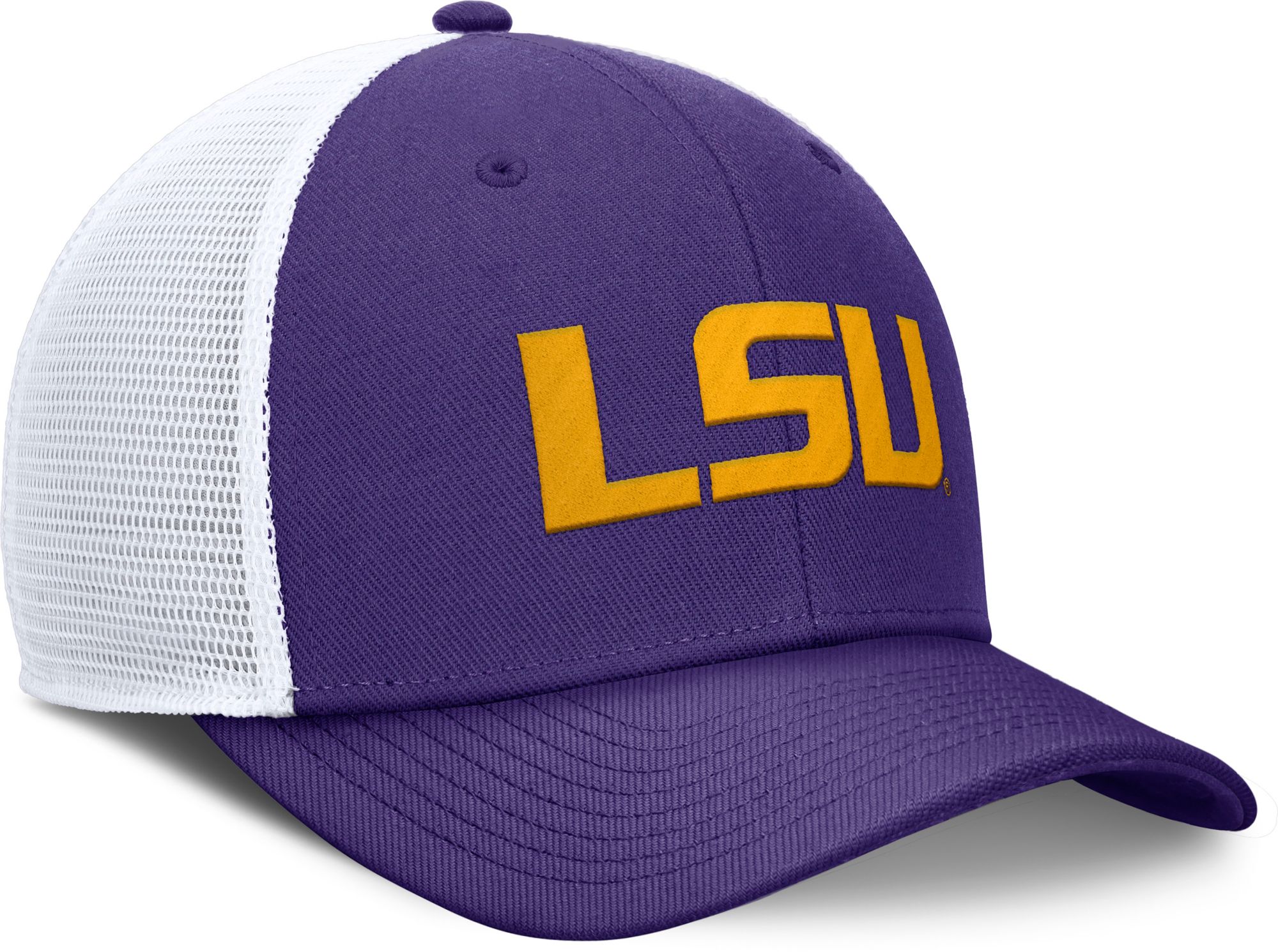 Nike Men's LSU Tigers Purple Rise Adjustable Trucker Hat product image