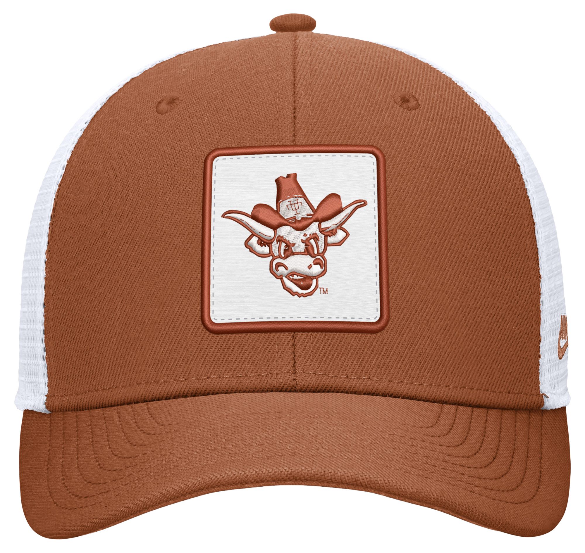 Nike Adult Texas Longhorns Desert Orange Patch Structured Rise Trucker Hat product image