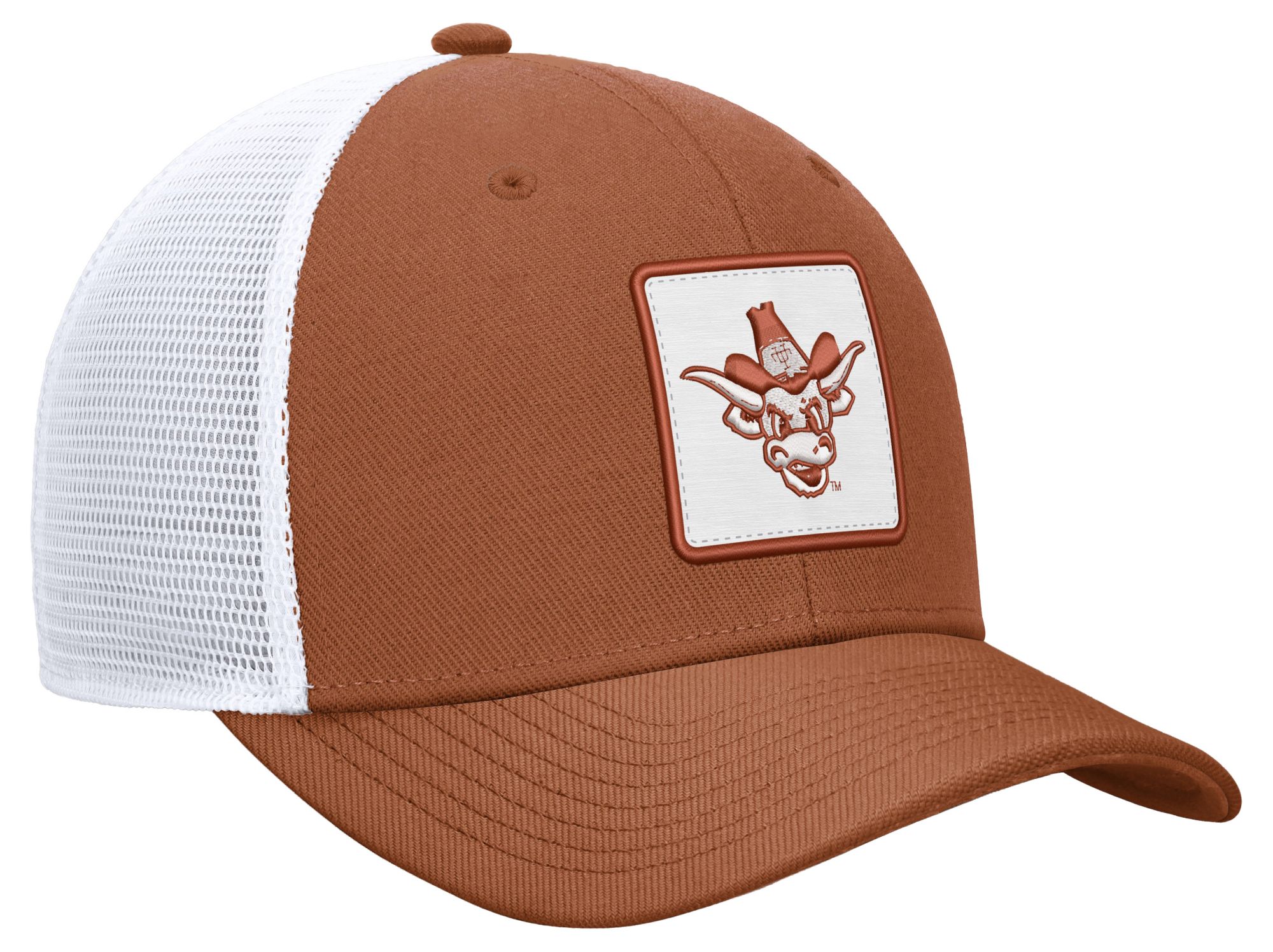 Nike Adult Texas Longhorns Desert Orange Patch Structured Rise Trucker Hat product image