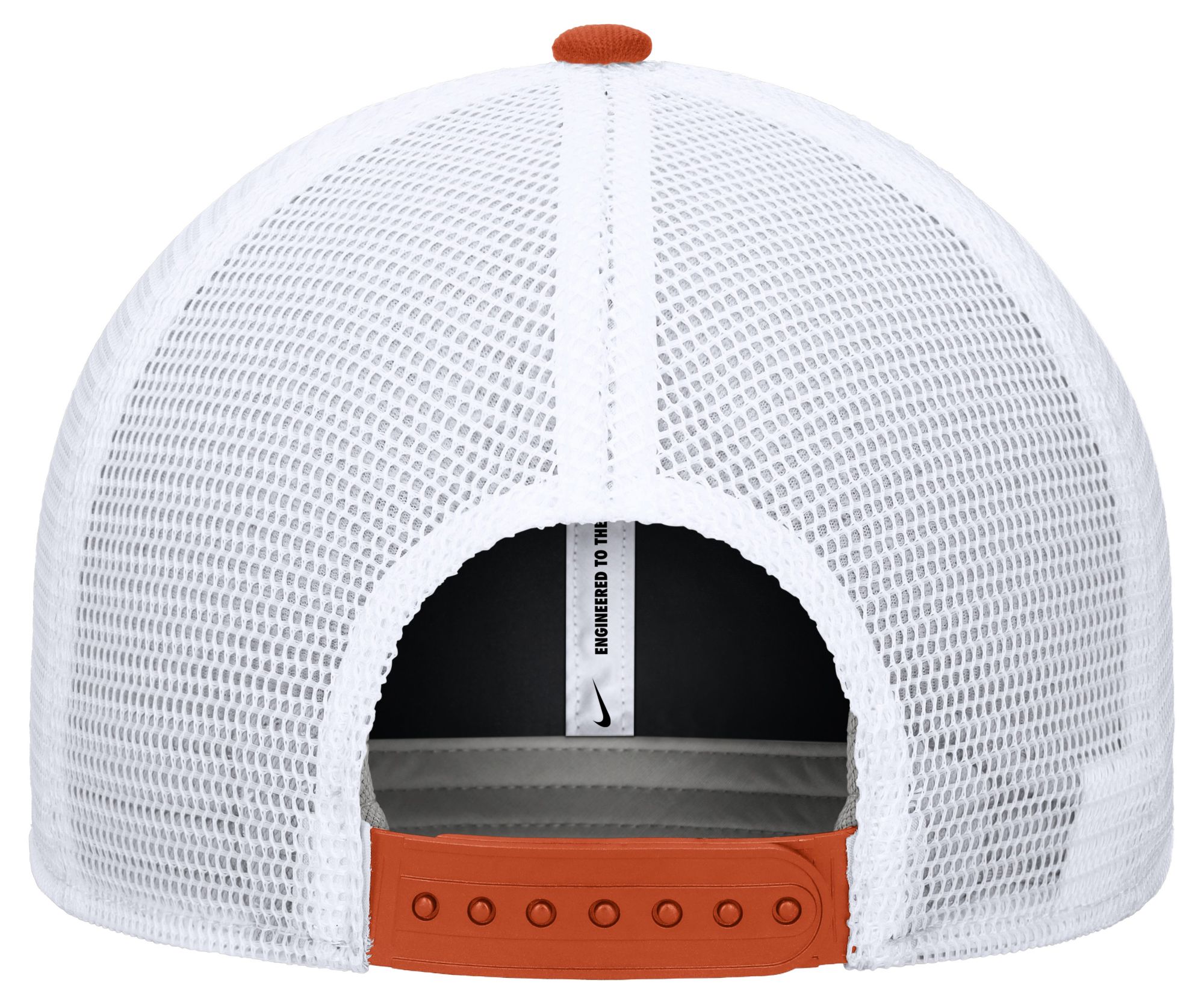 Nike Adult Clemson Tigers University Orange Patch Structured Rise Trucker Hat product image