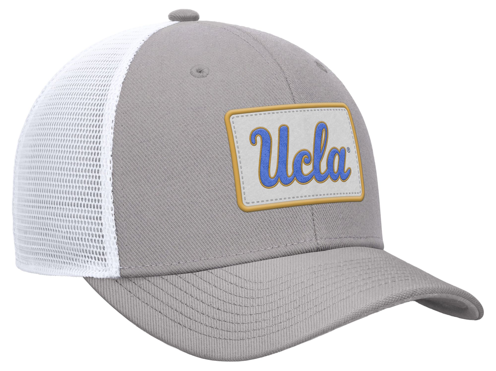 Nike Adult UCLA Bruins Pewter Patch Structured Rise Trucker Hat product image