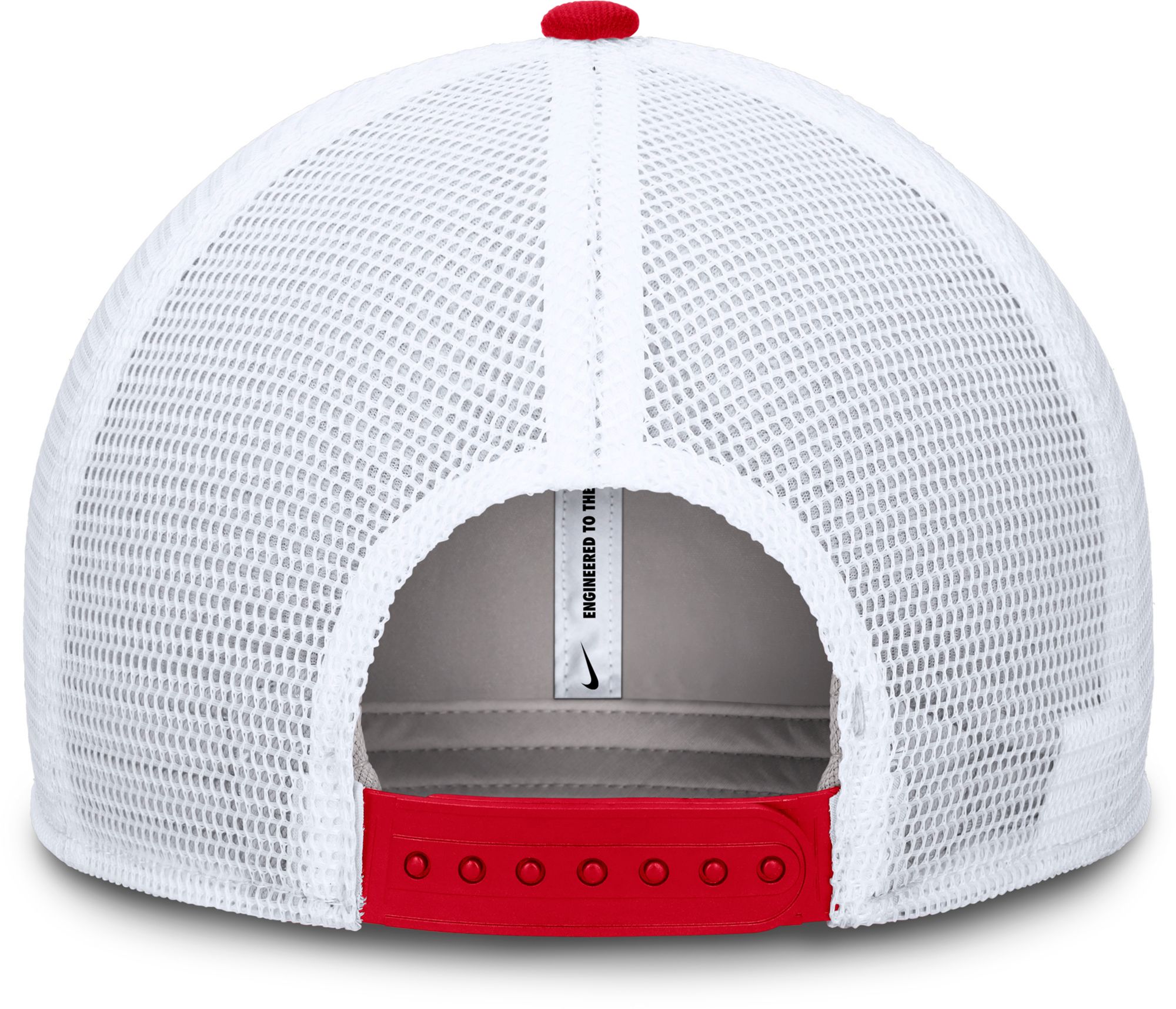 Nike Men's Ohio State Buckeyes Red Rise Adjustable Trucker Hat product image