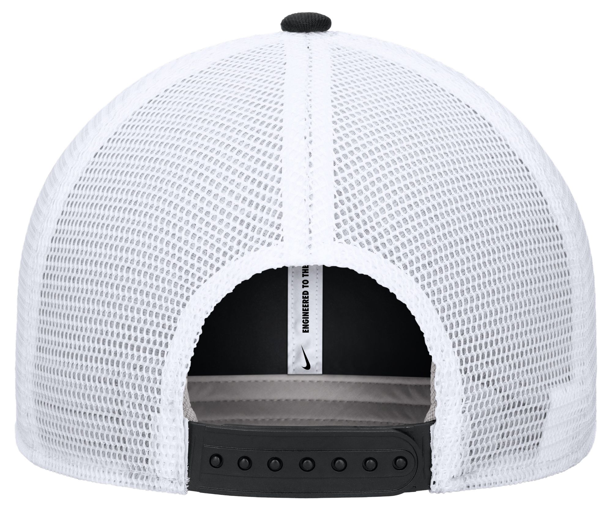 Nike Adult LSU Tigers Black Patch Structured Rise Trucker Hat product image