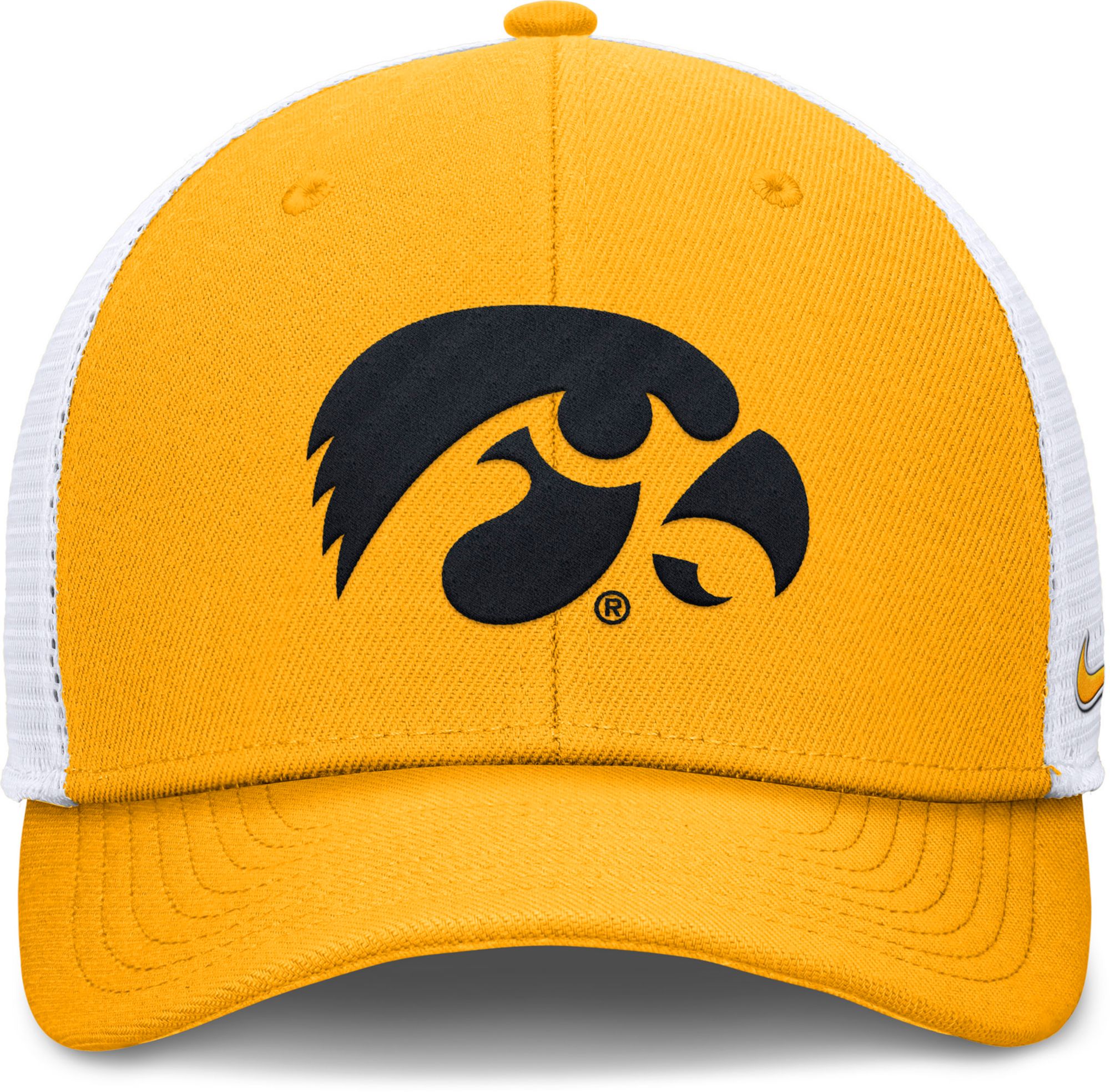 Nike Adult Iowa Hawkeyes University Gold Rise Logo Trucker Hat product image